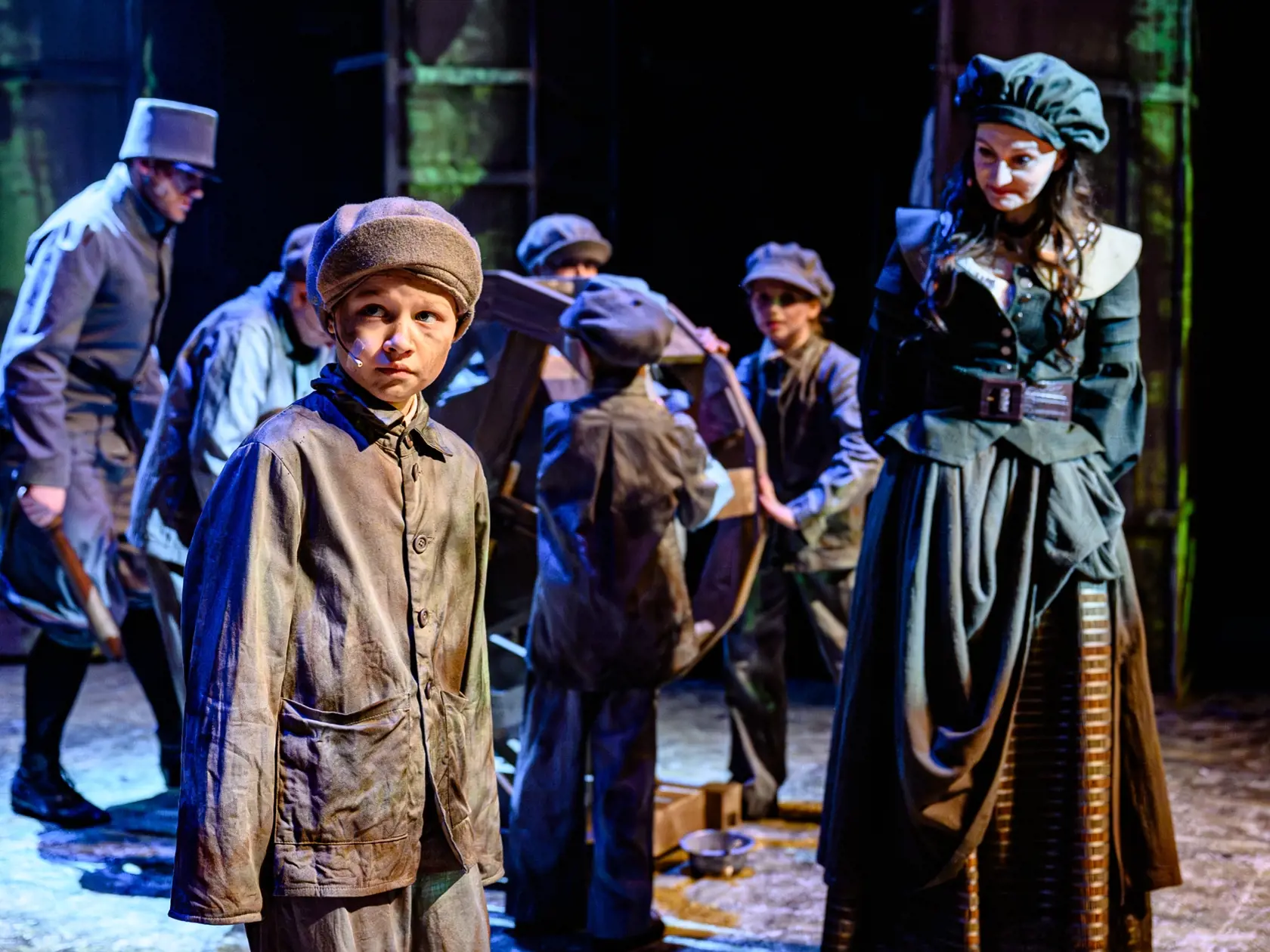 Slávny román Charlesa Dickensa - Oliver Twist ožil na javisku divadla Nová scéna v Bratislave.