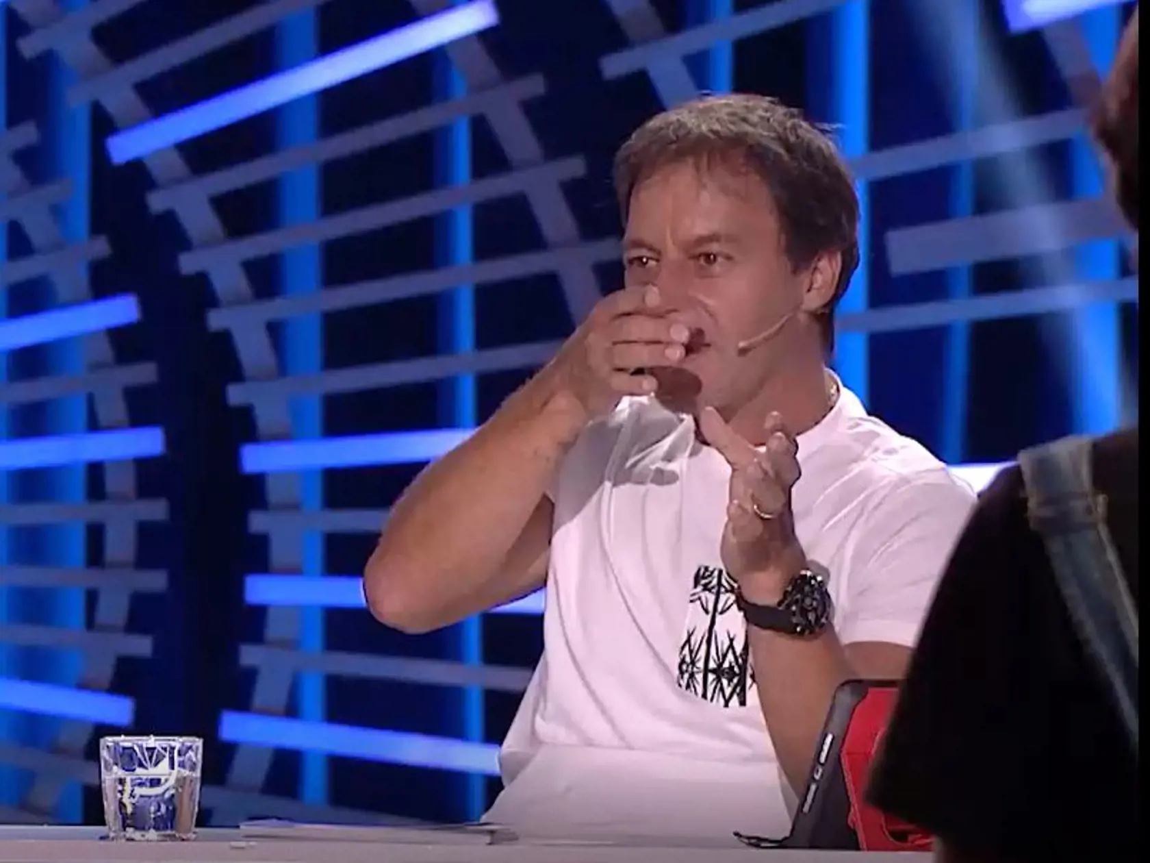 Paľo Habera mal slzy v očiach a od dojatia sa mu až pustil sopeľ.