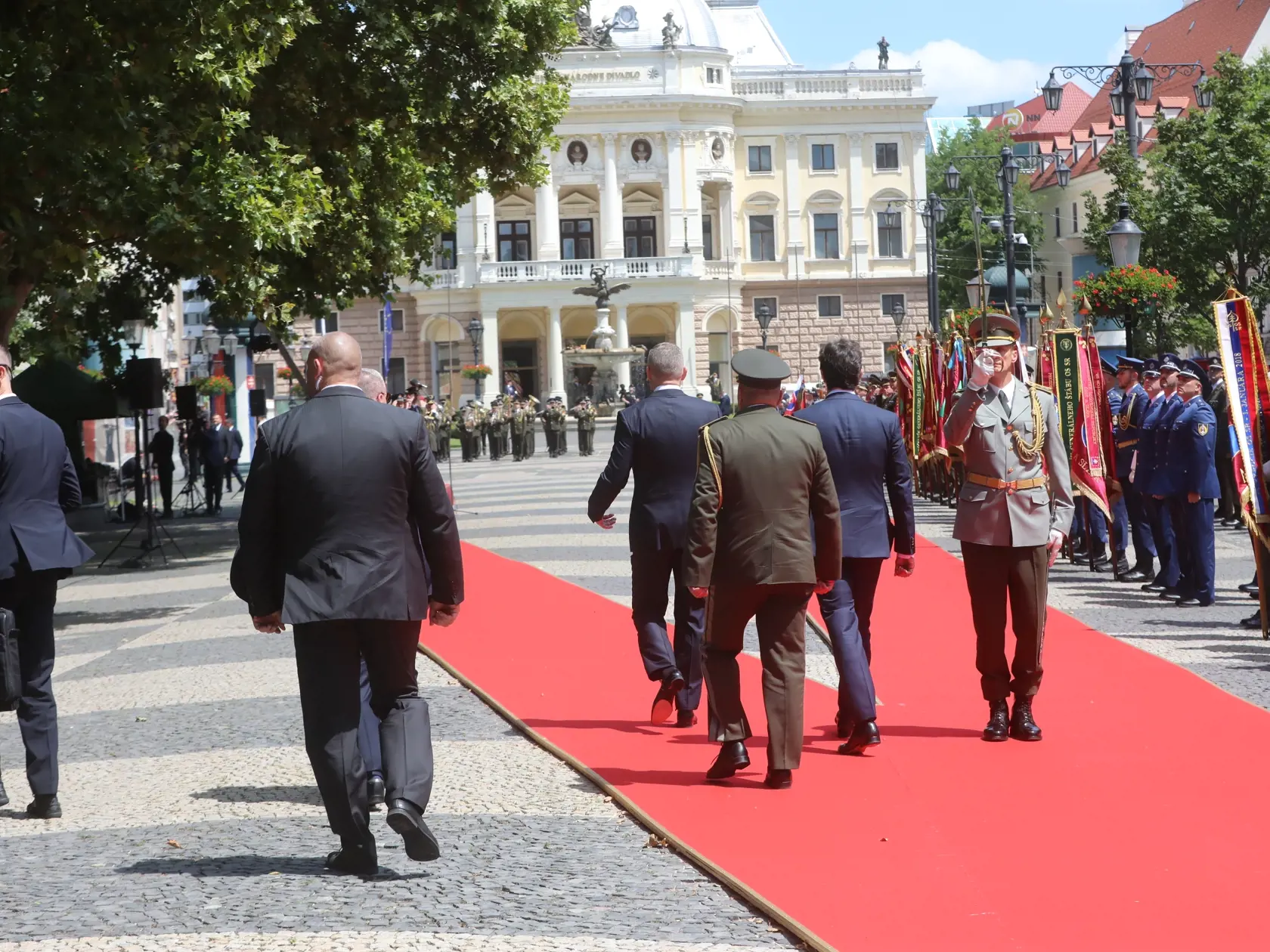 Inaugurácia Petra Pellegriniho za prezidenta Slovenskej republiky.