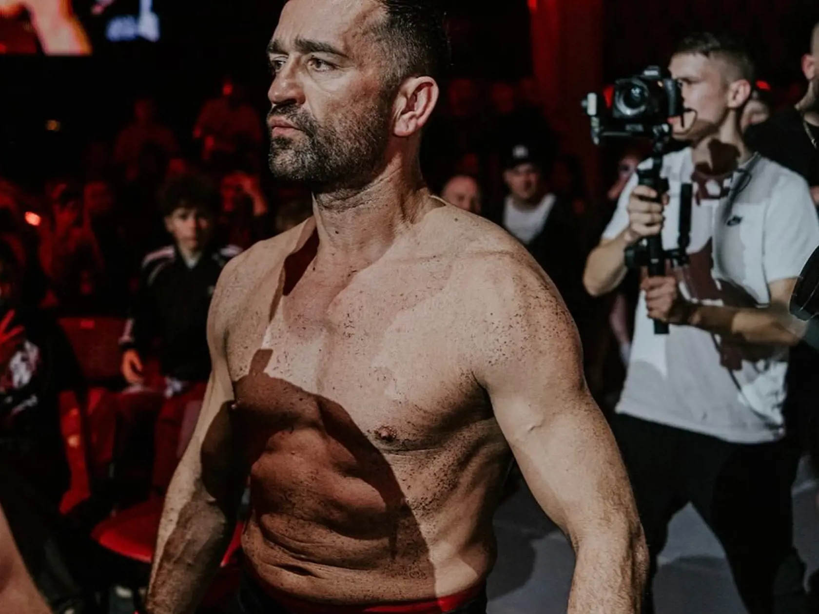Milan Ondrík v zápase odhalil  "supertelo". Box ho strhol už pred nejakým časom.