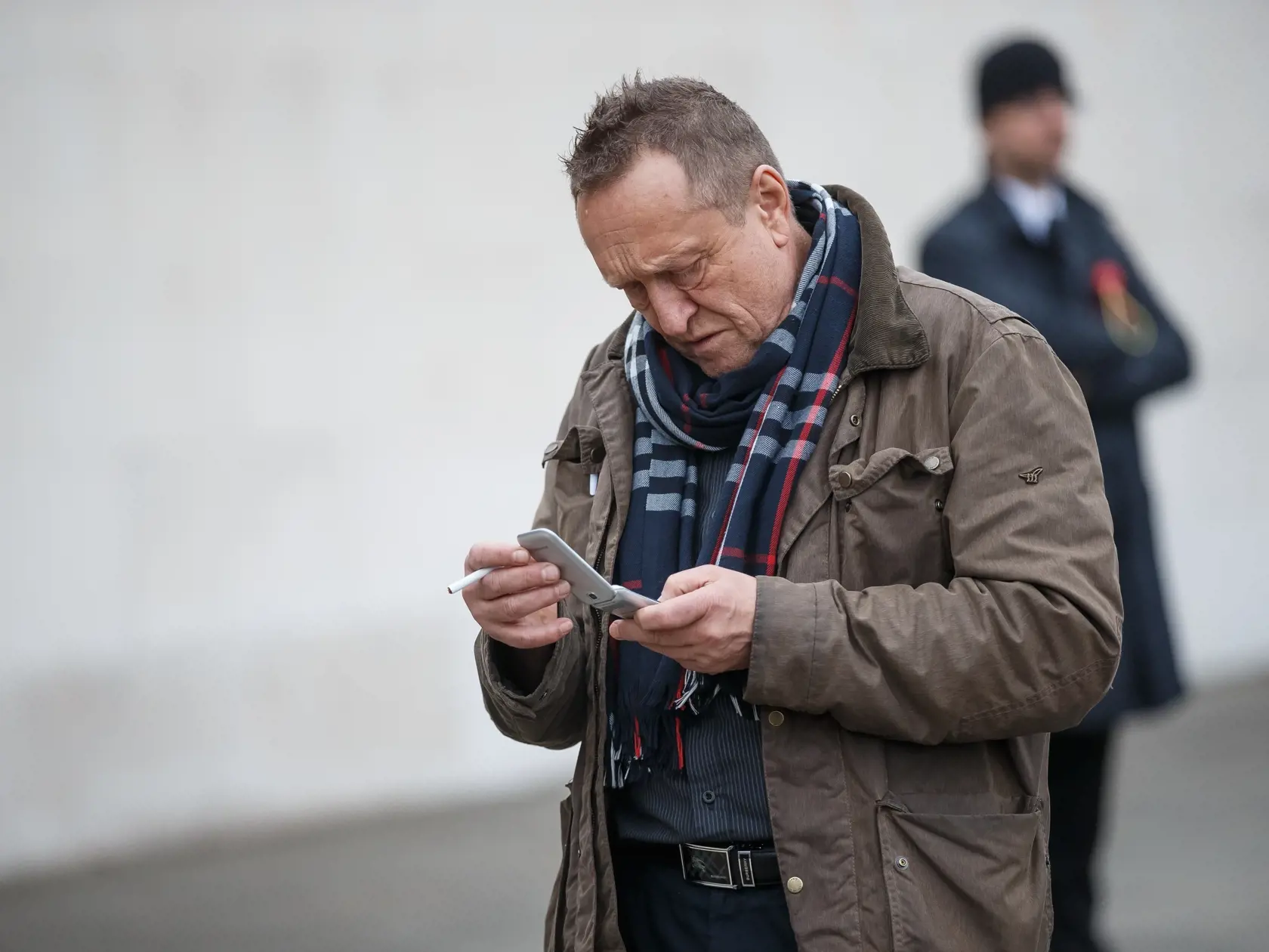 Rozlucka so zosnulym hercom narodneho divadla Leopoldom Haverlom v Bratislavskom krematoriu