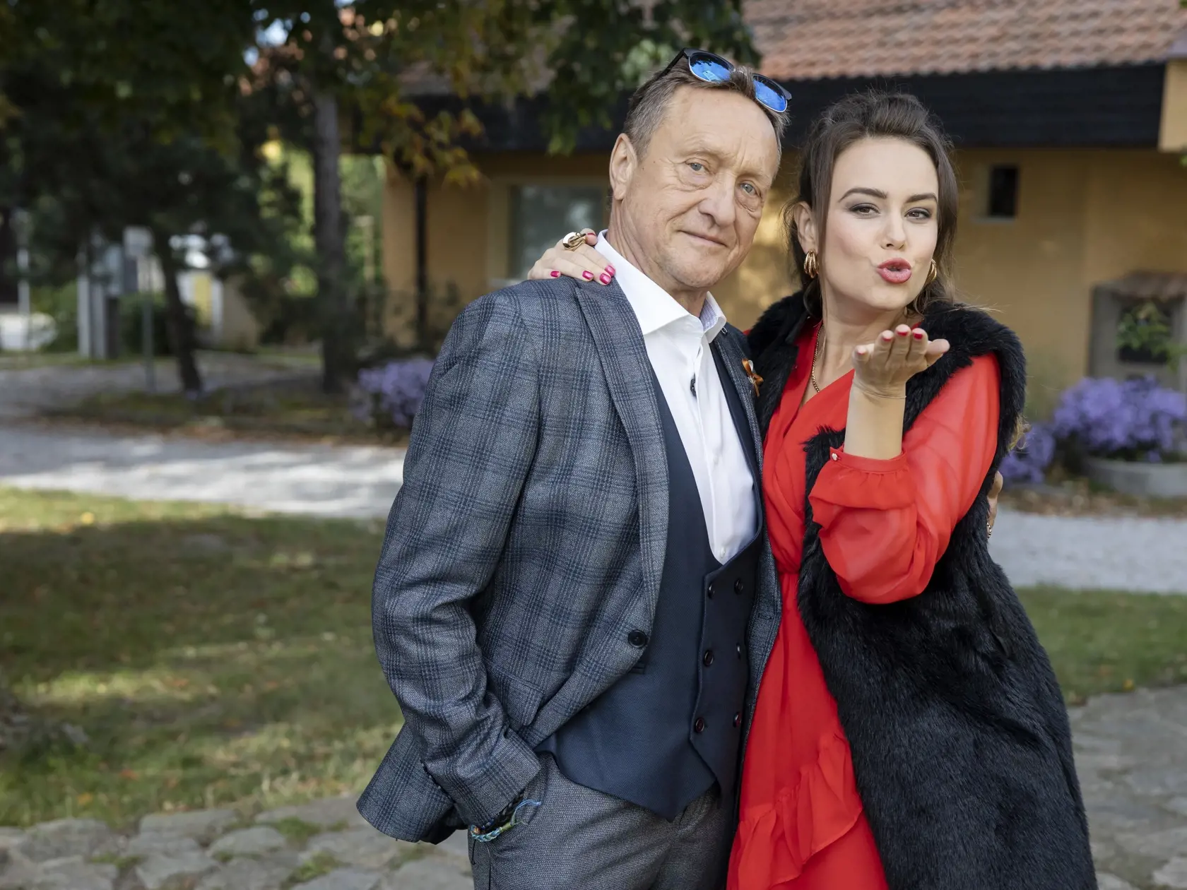 Dominika Kavaschová a Ľubo Paulovič v seriáli Najhorší týždeň môjho života