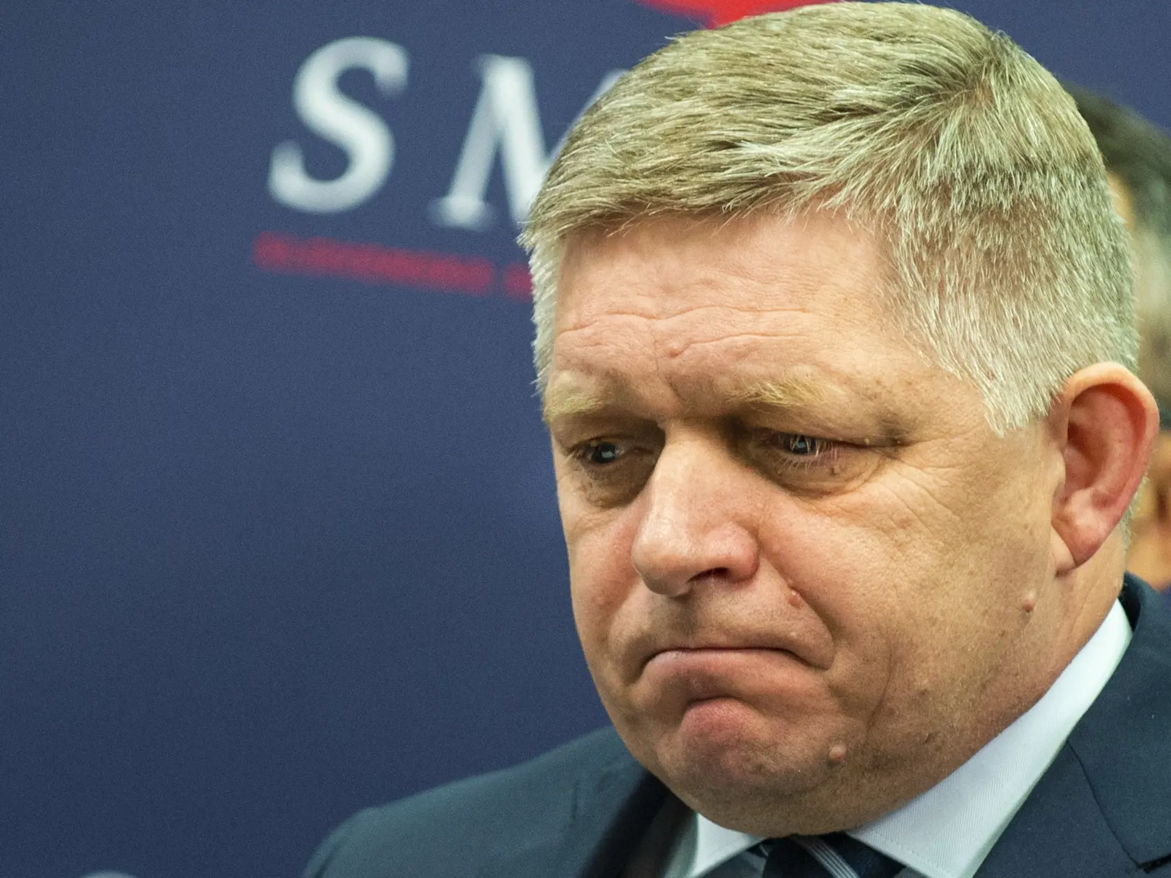 Na snímke predseda strany Smer-SD Robert Fico