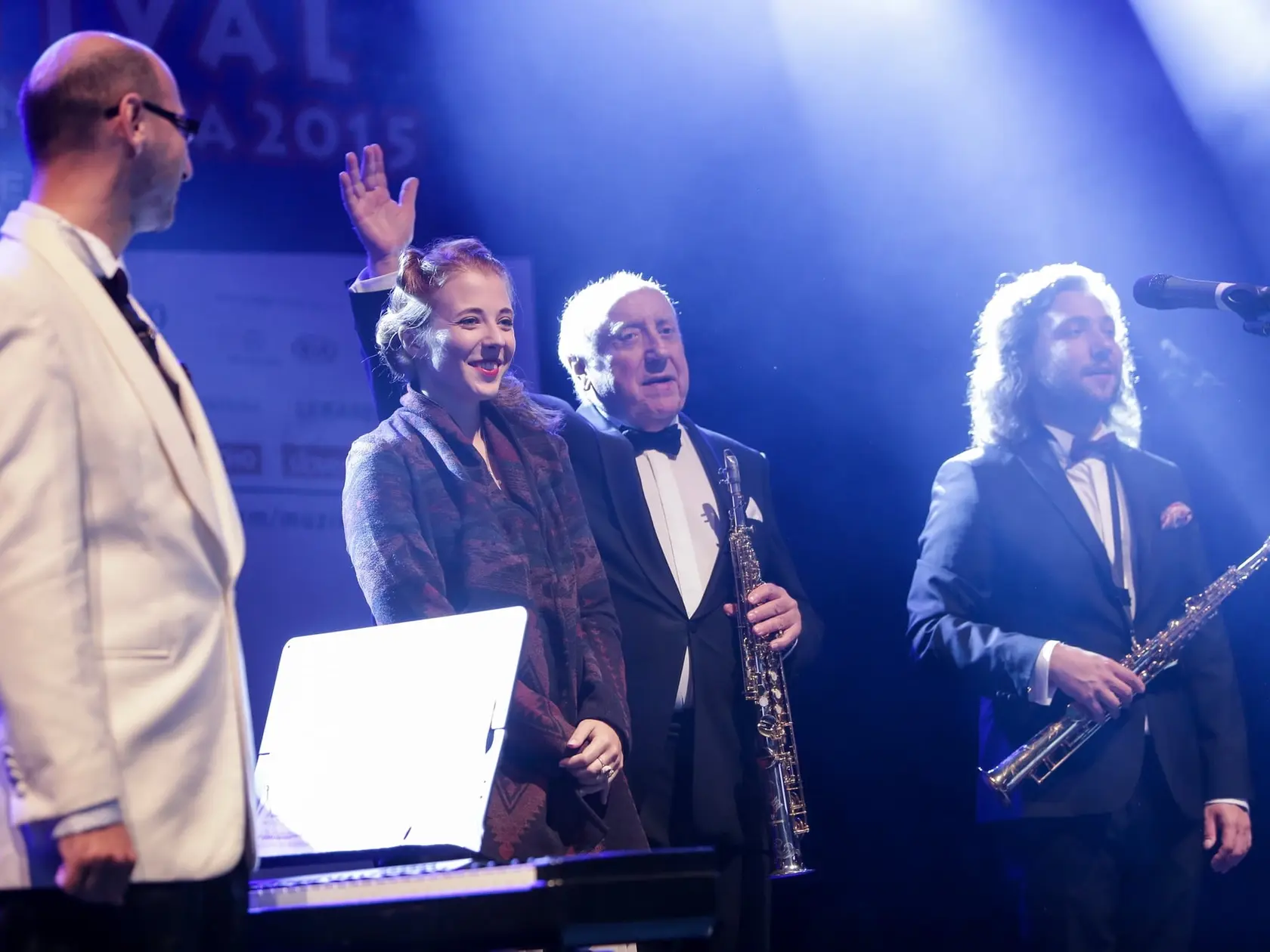 Slováčkoci na Muzikálovom festivale Jozefa Bednárika v Brusne: Po koncerte  Anička vo veľkom štýle oslávila 20 narodeniny a tešila sa, že má život pred sebou.