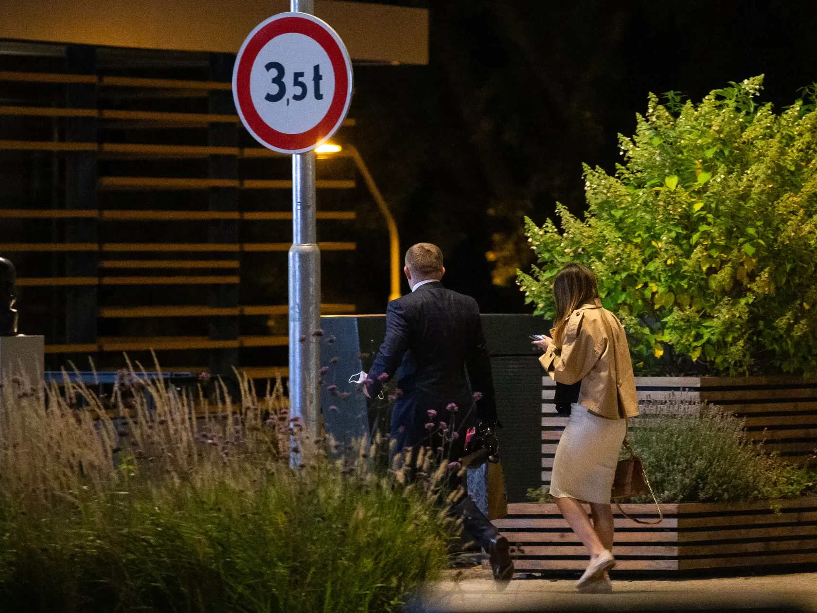 Na snímke predseda politickej strany SMER - SD Robert Fico a Katarína Szalayová.