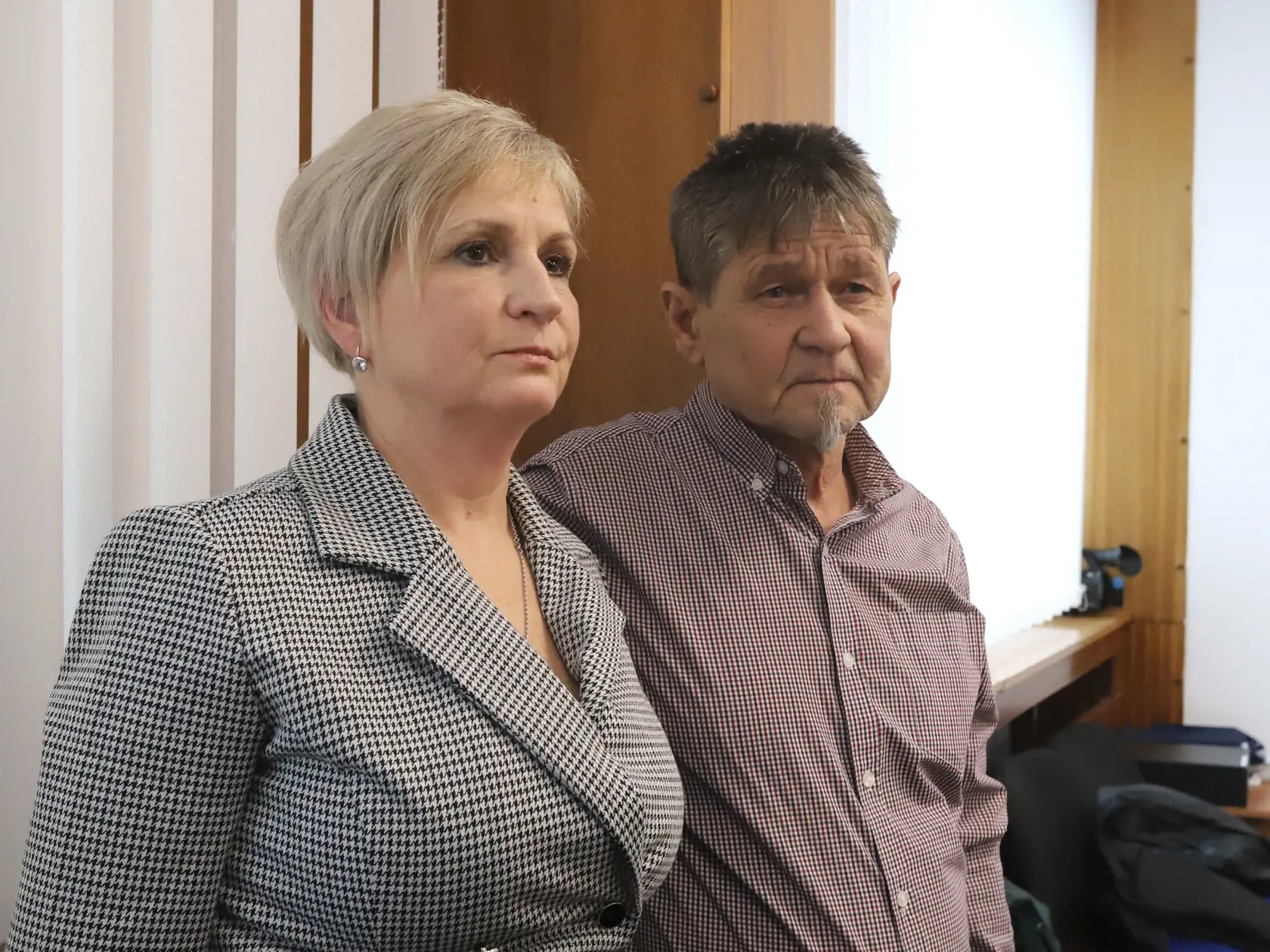 Na snímke pacient Jaroslav Filkus s manželkou.
