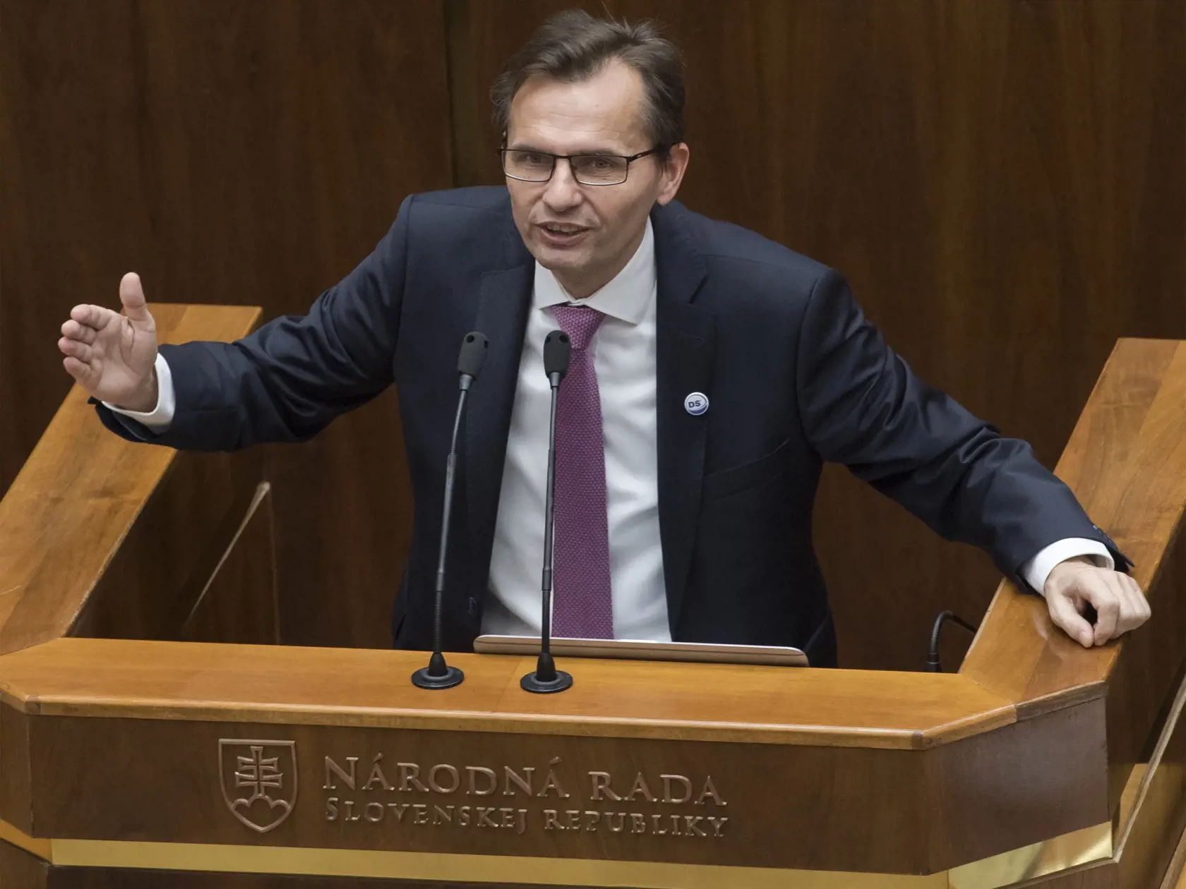 Na snímke bývalý minister Ľubomír Galko