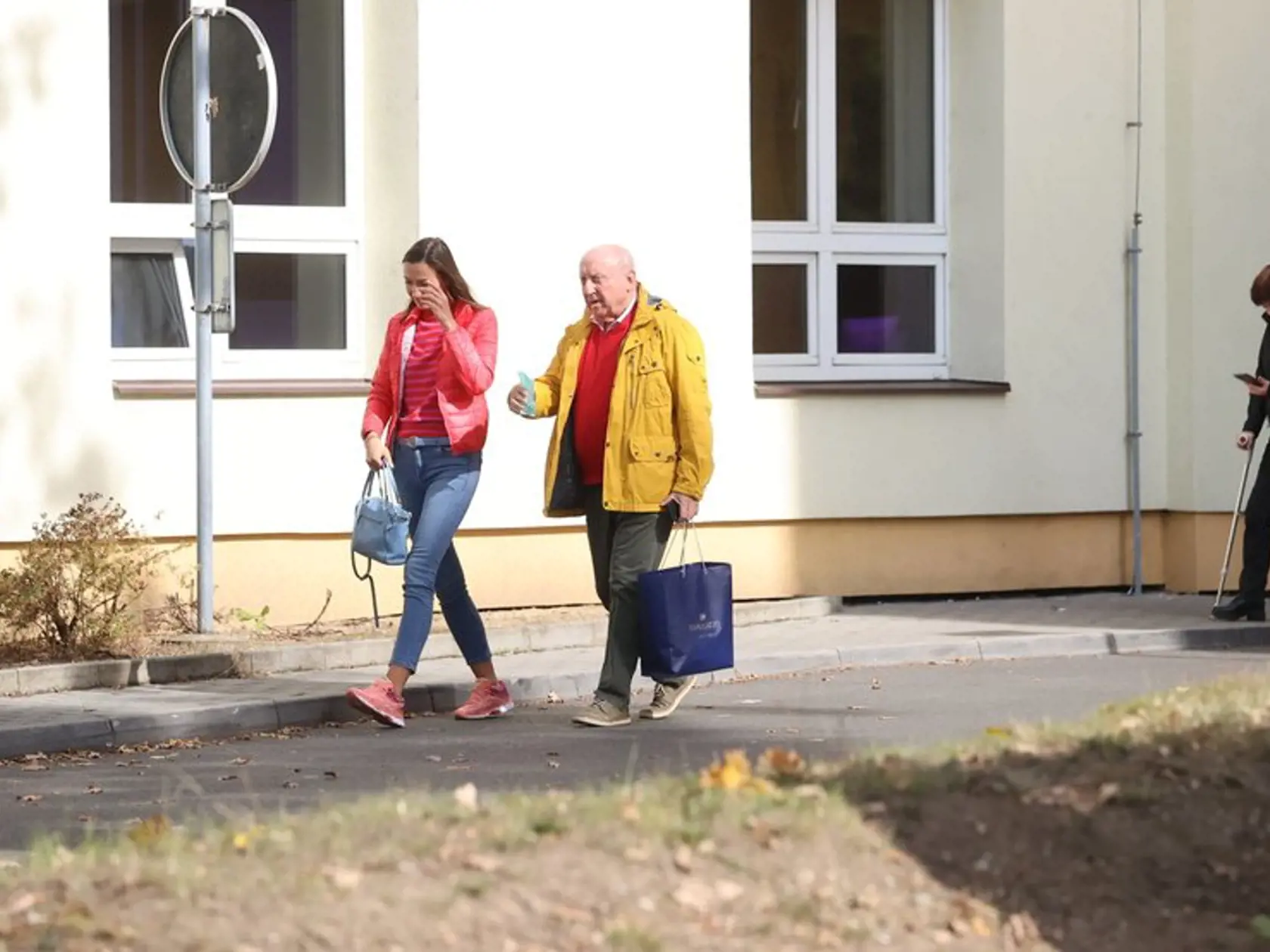 Po Felixa Slováčka prišla do nemocnice jeho ex Lucie Gelemová.