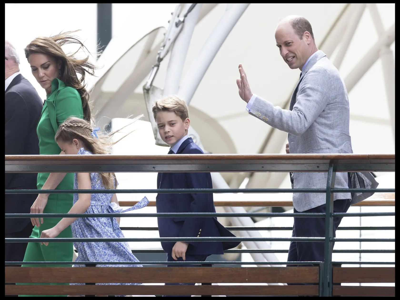 Kate, Charlotte, George a William