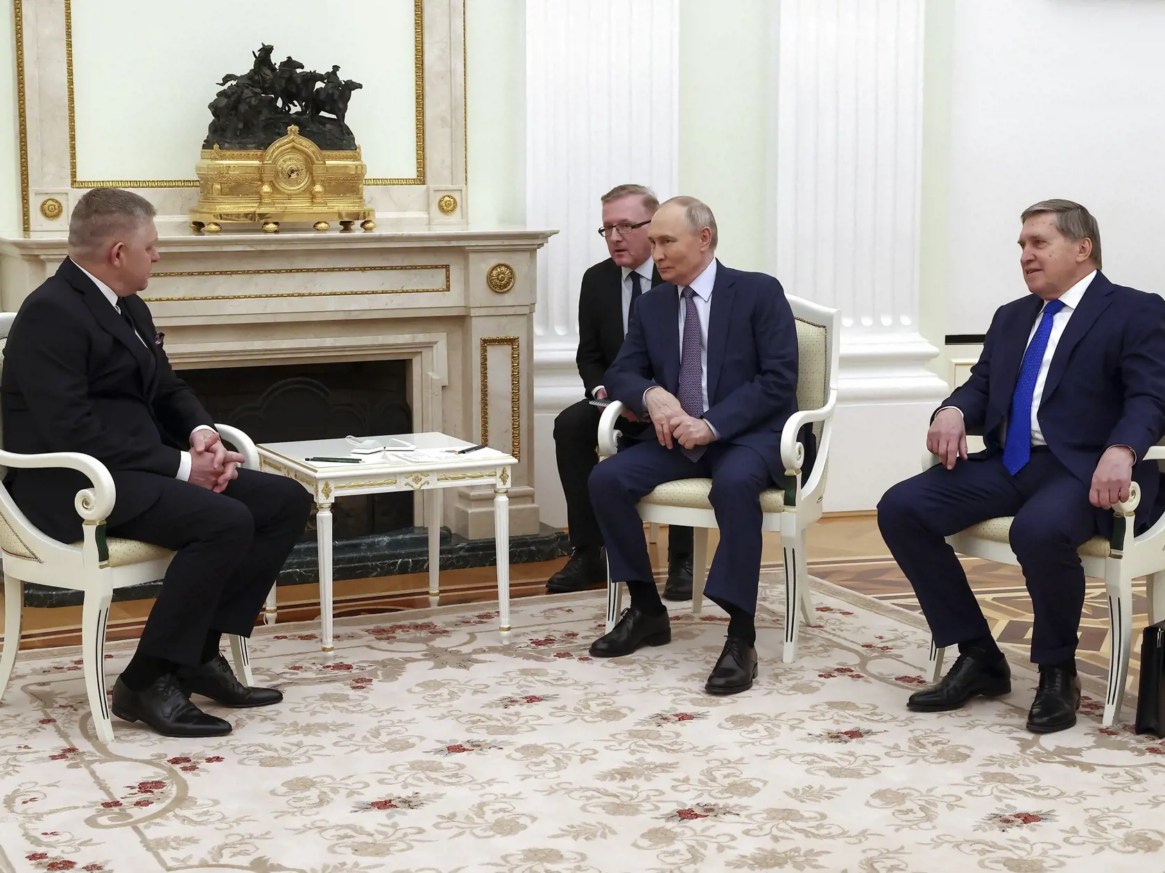 Fico sa stretol s ruským prezidentom Vladimirom Putinom.