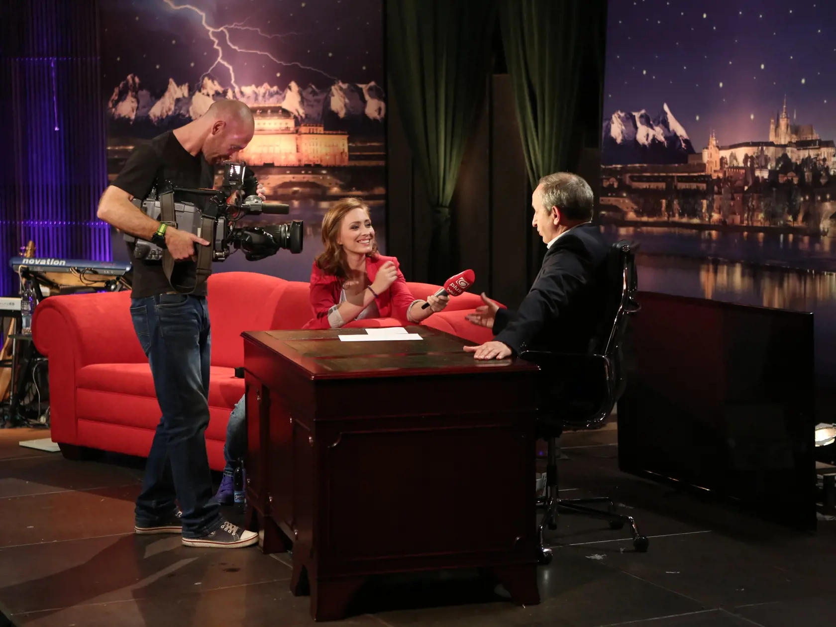 Petra Poláčiková spovedá Jana Krausa