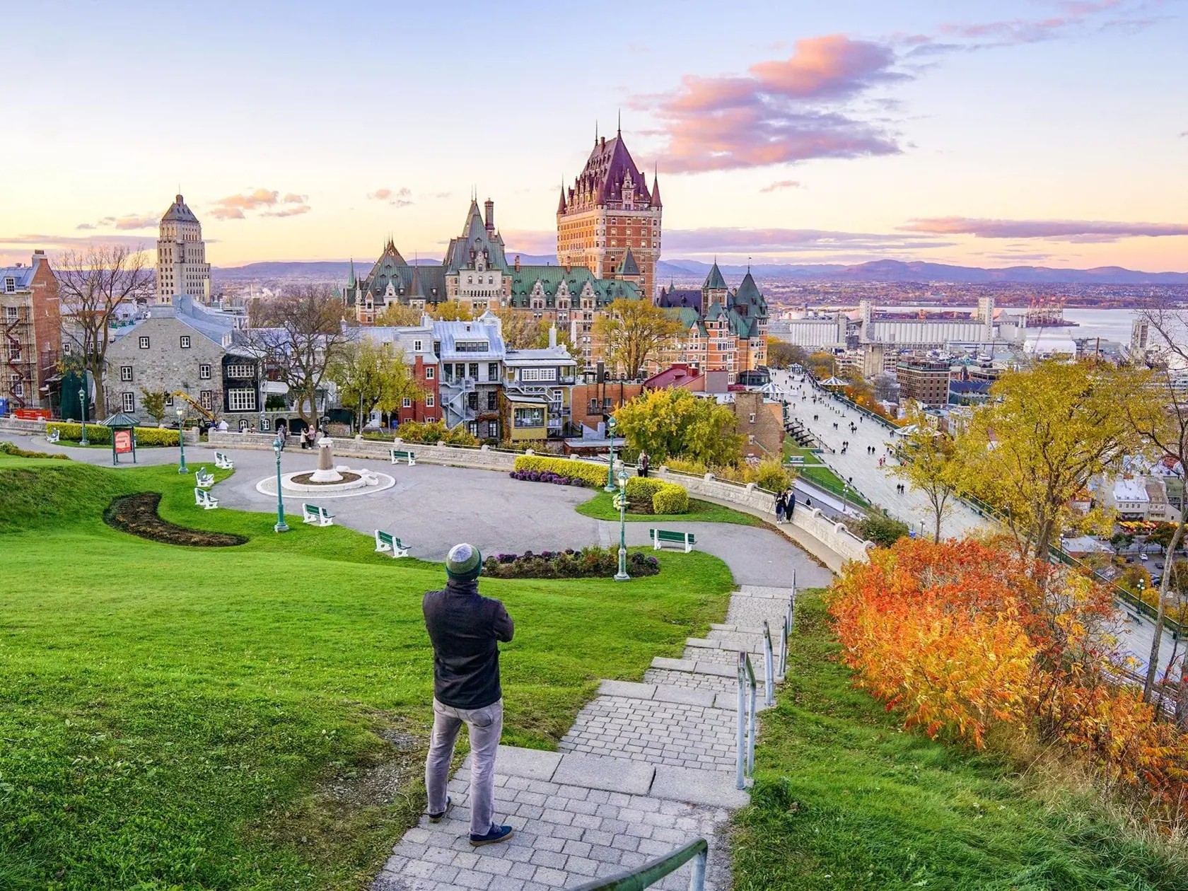 Quebec: Kochám sa pohľadom na najkrajšie kanadské mesto.