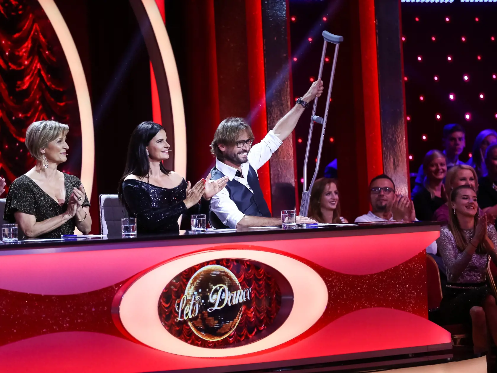 Zuzana Fialová sa ukázala aj ako porotkyňa v Lets Dance v Bratislavskej Inchebe.