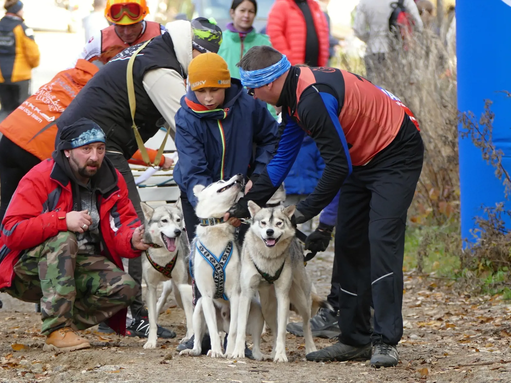 Na archívnom zábere účastník pretekov psích záprahov počas 2. kola Husky Cupu v športovo-rekreačnom stredisku Snowland vo Valčianskej doline.