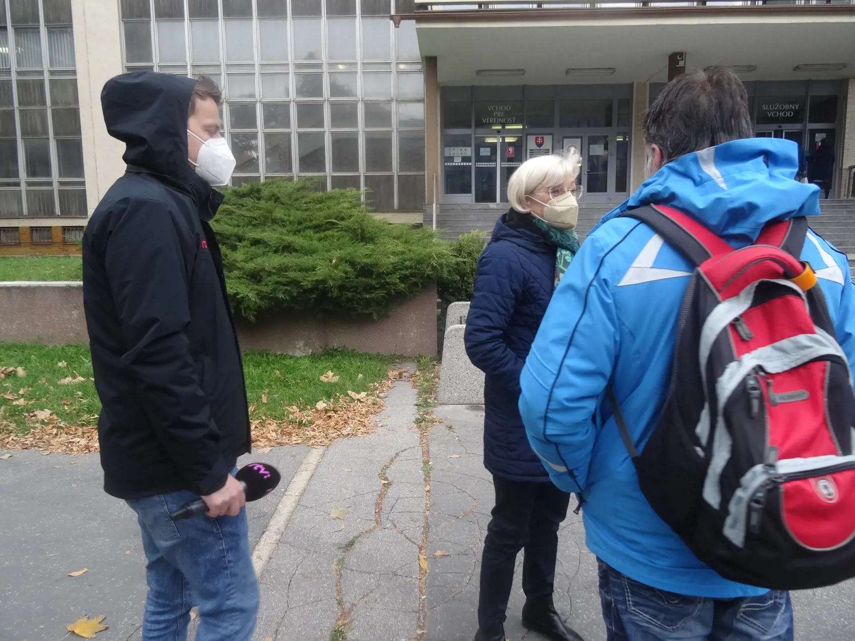 Protest sa stretol s veľkým záujmom médií.