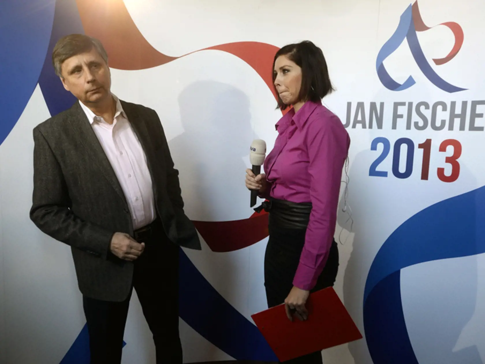 Prezidentský kandidát Jan Fischer.