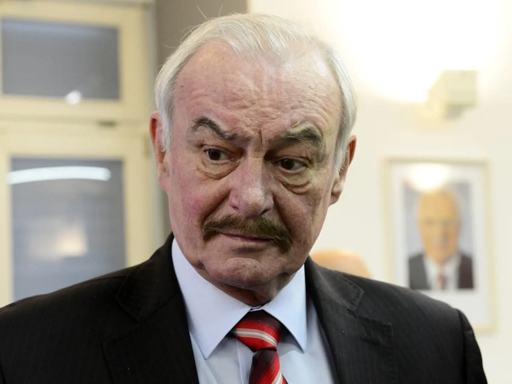 Kandidát na prezidenta Přemysl Sobotka.