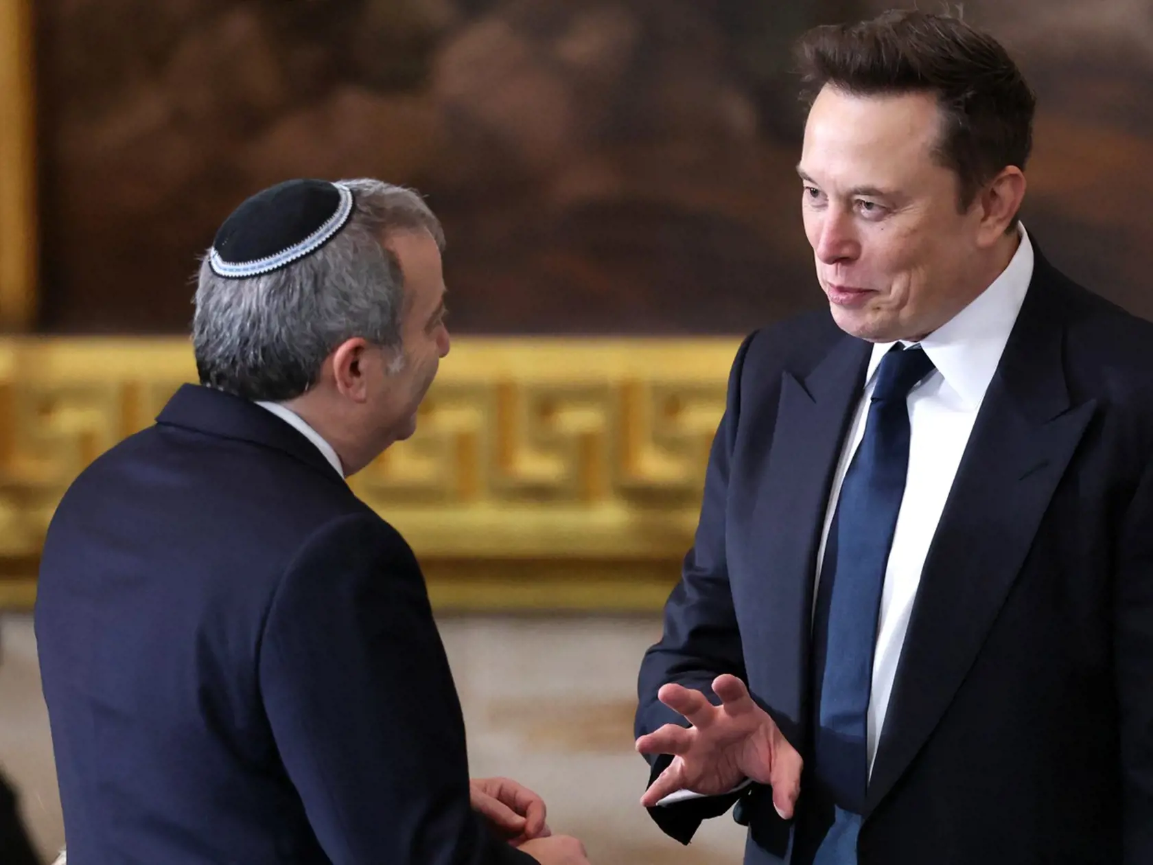 Inaugurácia Donalda Trumpa. Na snímke Elon Musk.