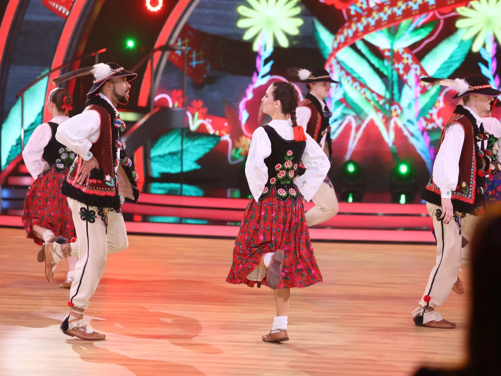8. kolo Let's Dance. Na snímke Ráchel Šoltésová a Titus Ablorh.