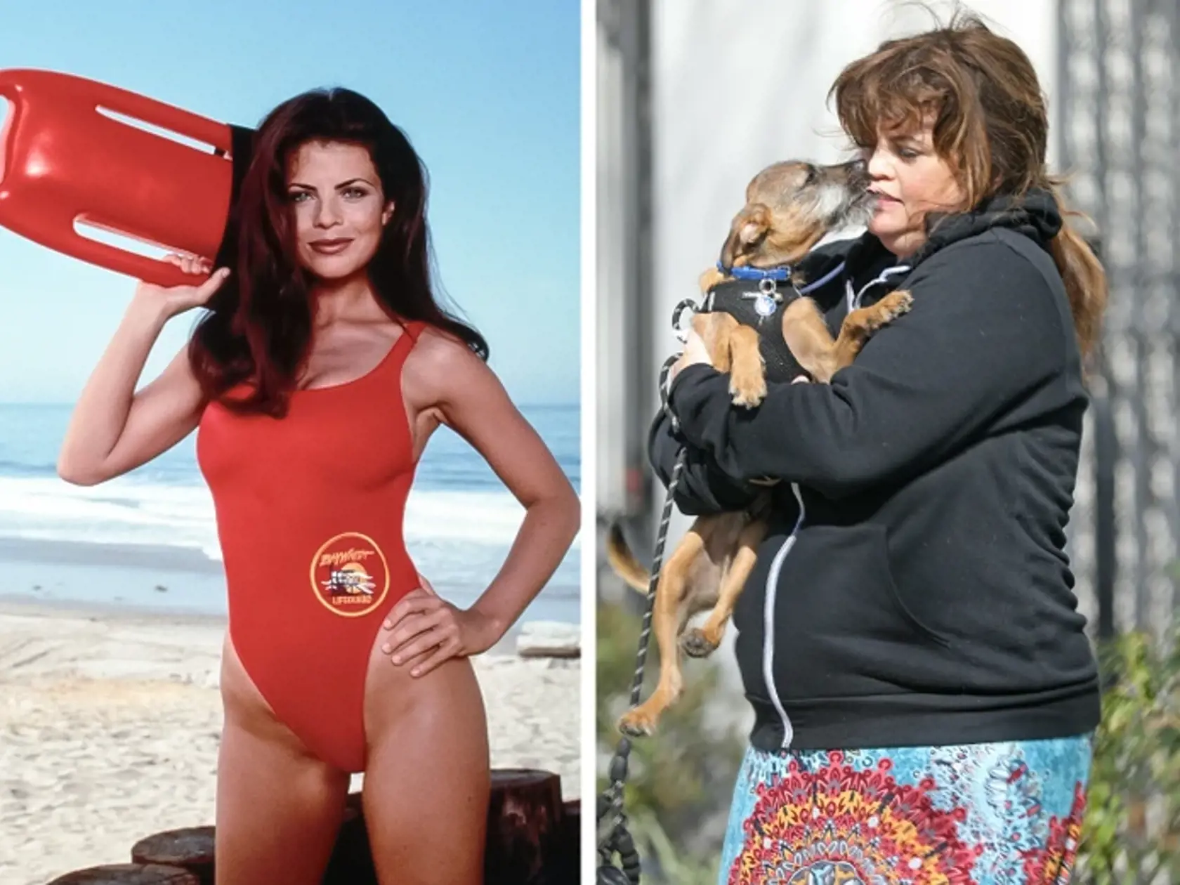 Yasmine Bleeth kedysi a dnes.