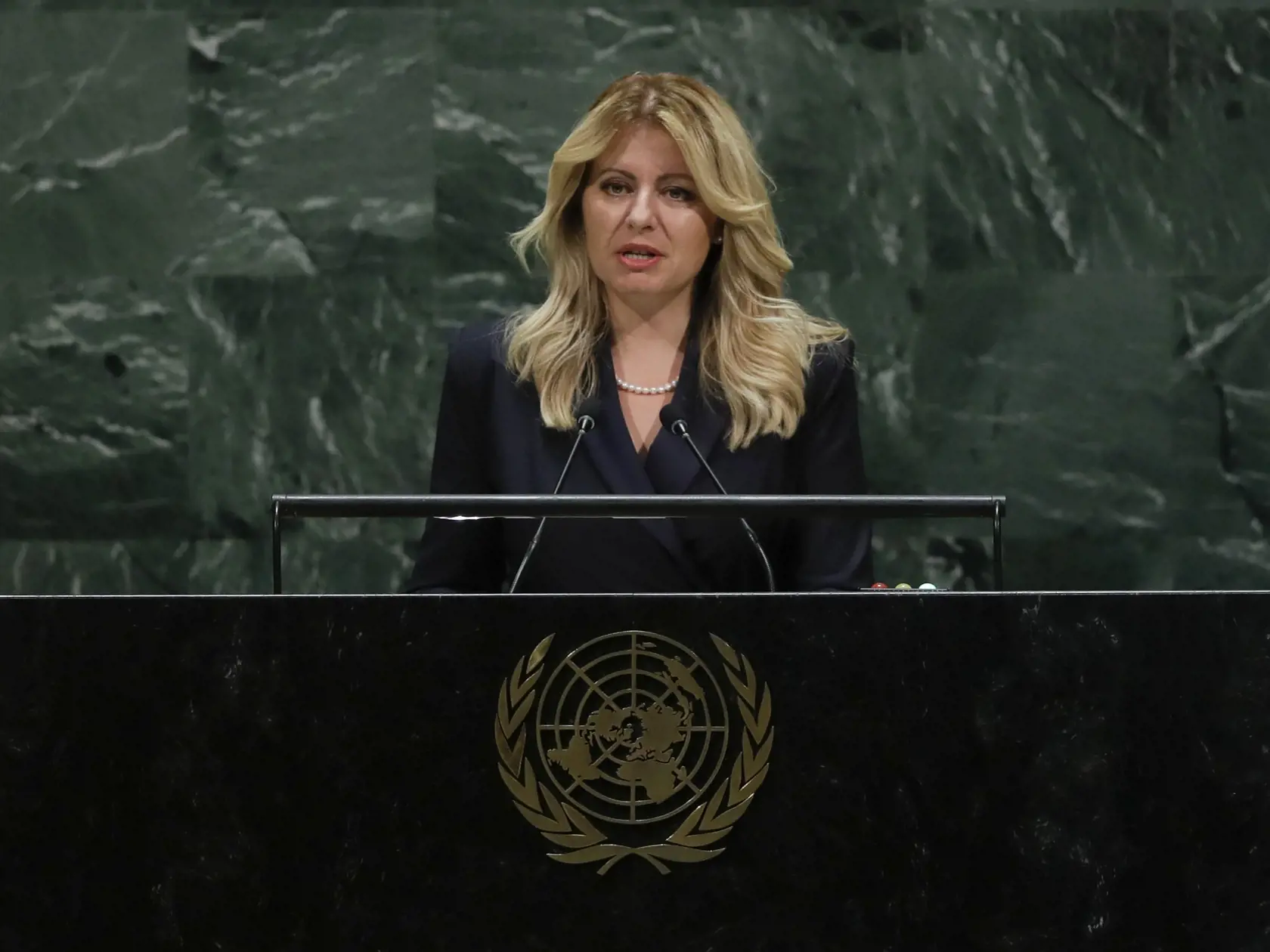 Zuzana Čaputová rečnila v sídle OSN na tému klimatických zmien.