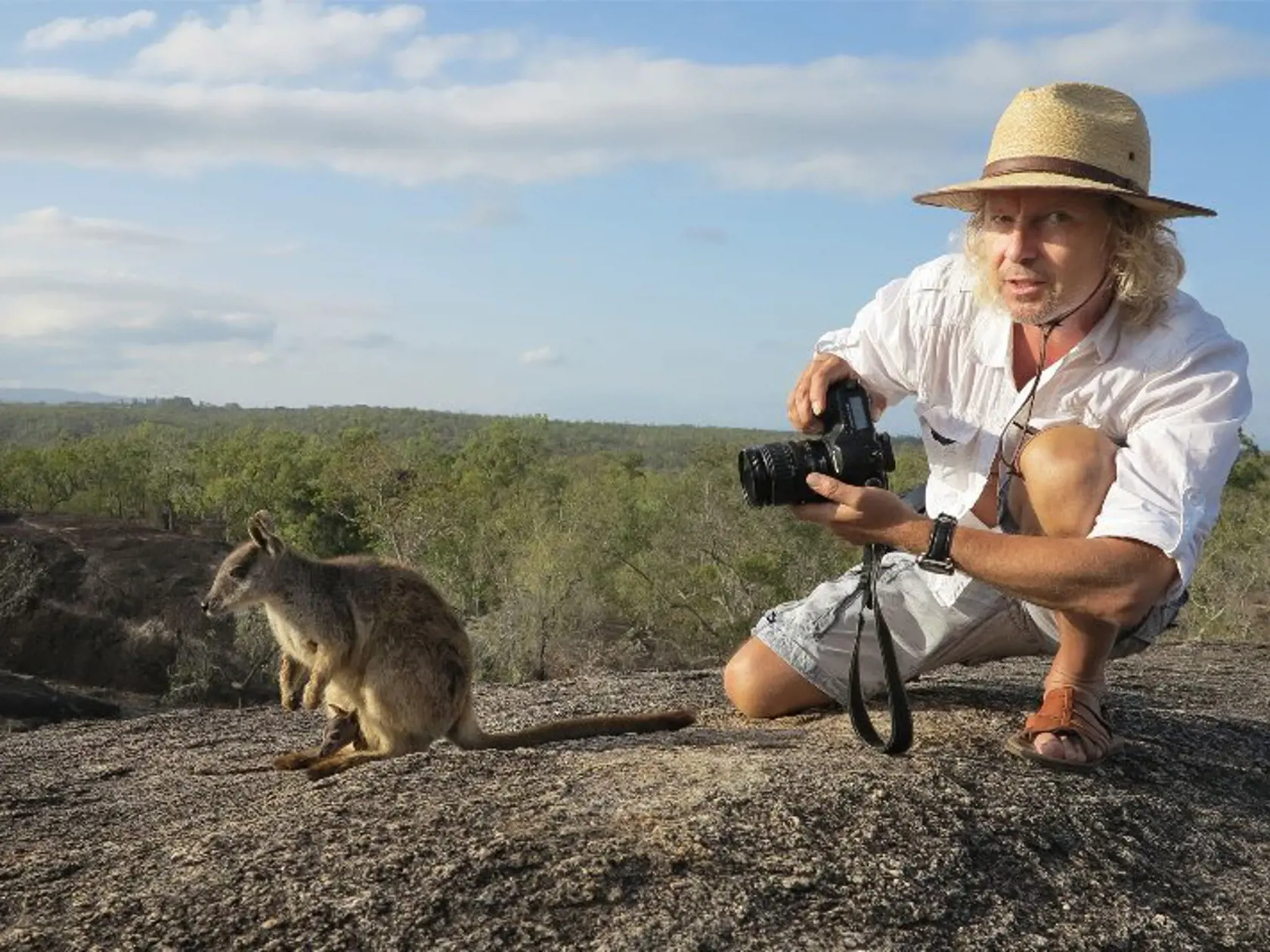 Peter Nagy na turné po Austrálii.