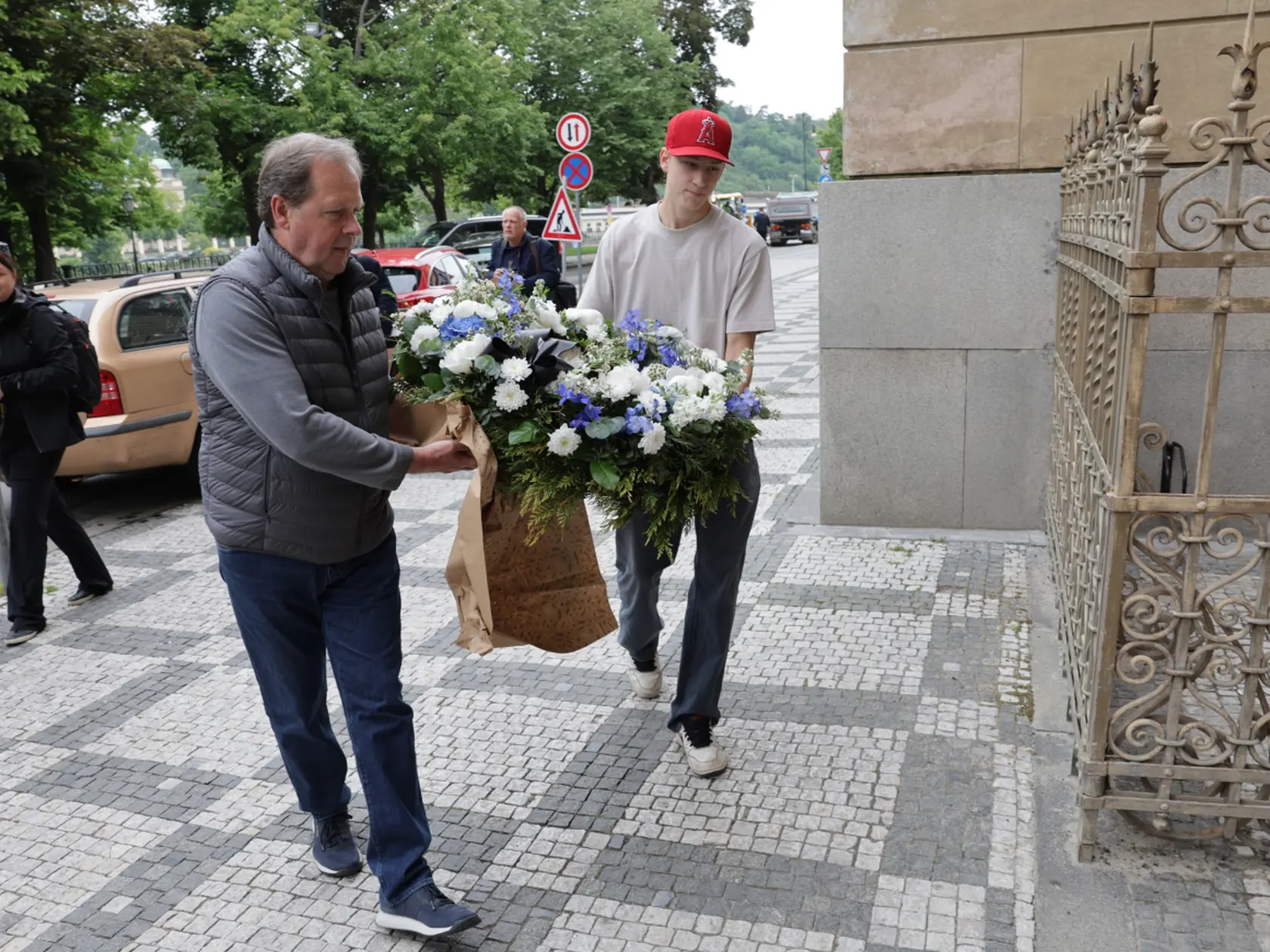 Posledná rozlúčka s Jiřím Bartoškom (†78) v pražskom Rudolfine.