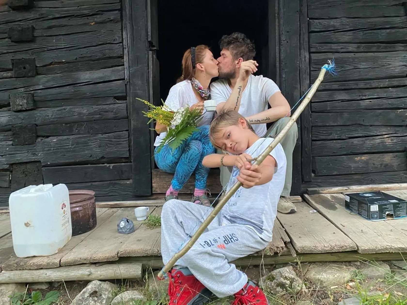 Dorota Nvotová s priateľom Dávidom.