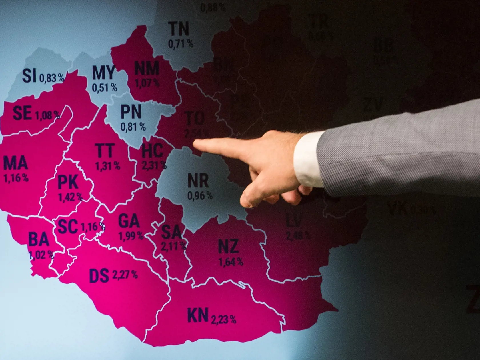Na snímke predseda vlády SR Igor Matovič počas tlačovej konferencie k priebežným výsledkom skríningového testovania 26. januára 2021 v Bratislave. FOTO TASR - Martin Baumann