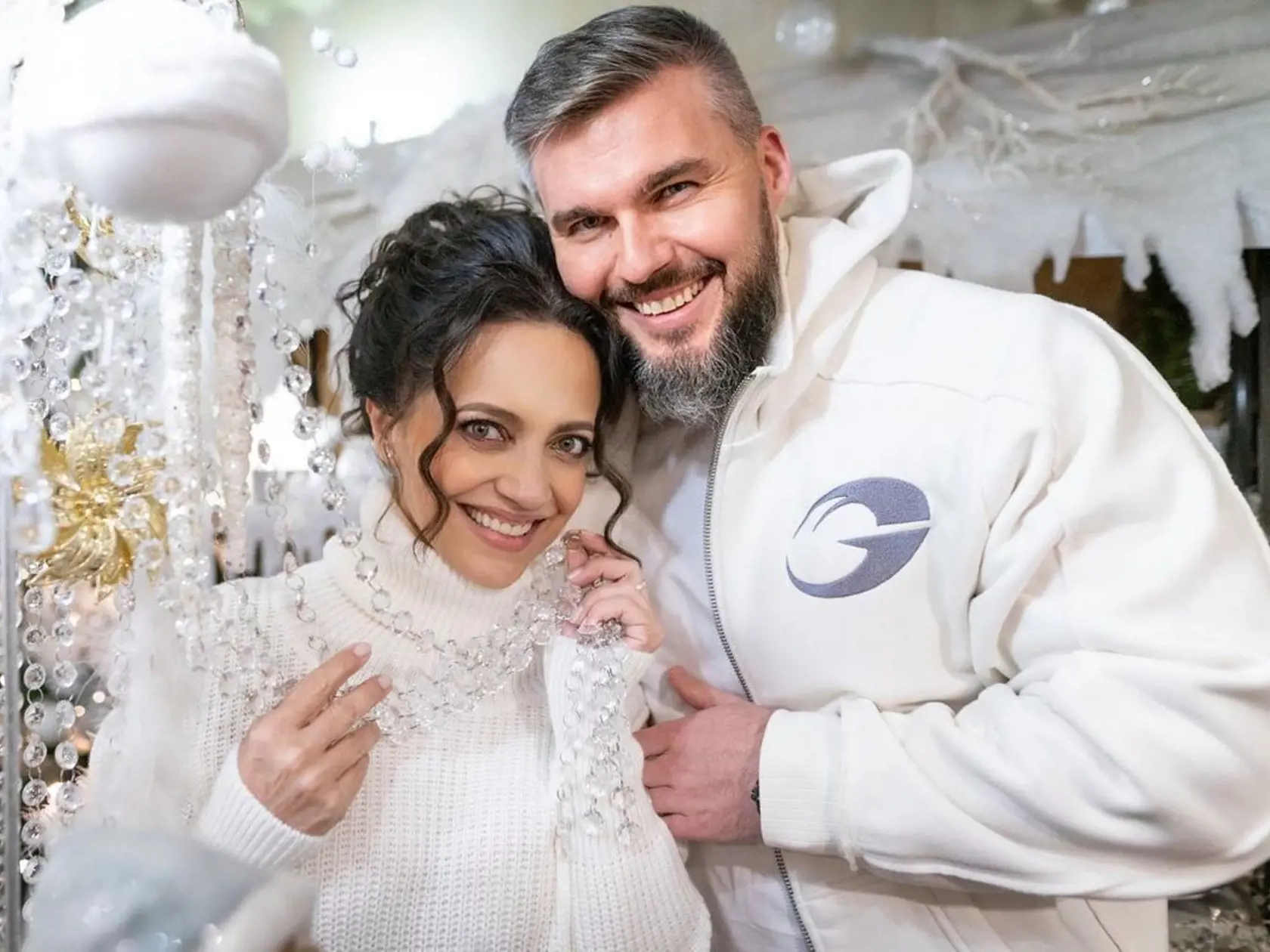 Speváčka Lucie Bílá a jej partner Radek Filipi