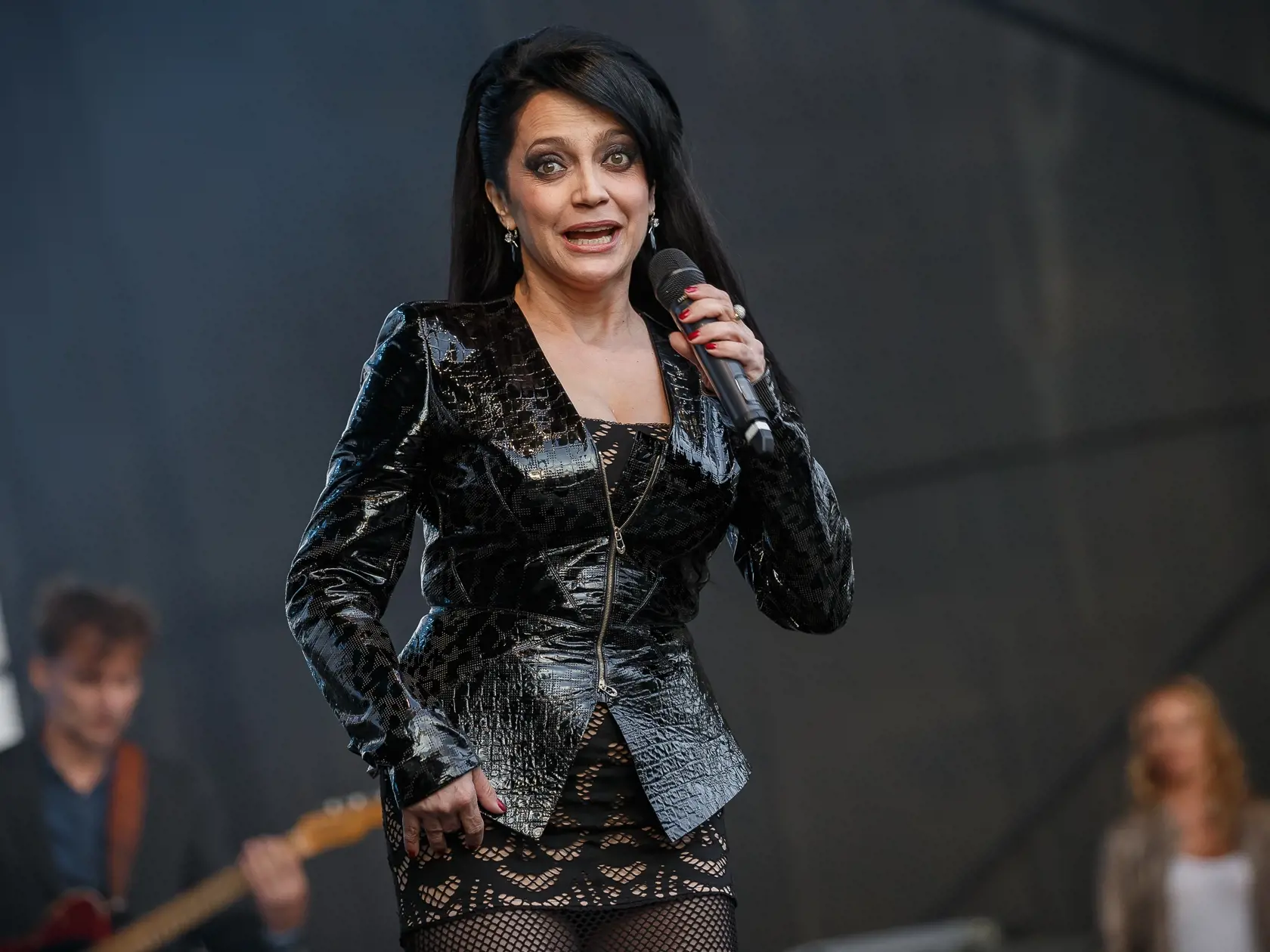 Lucie Bila na festivale v Nitrianskom Rudne
