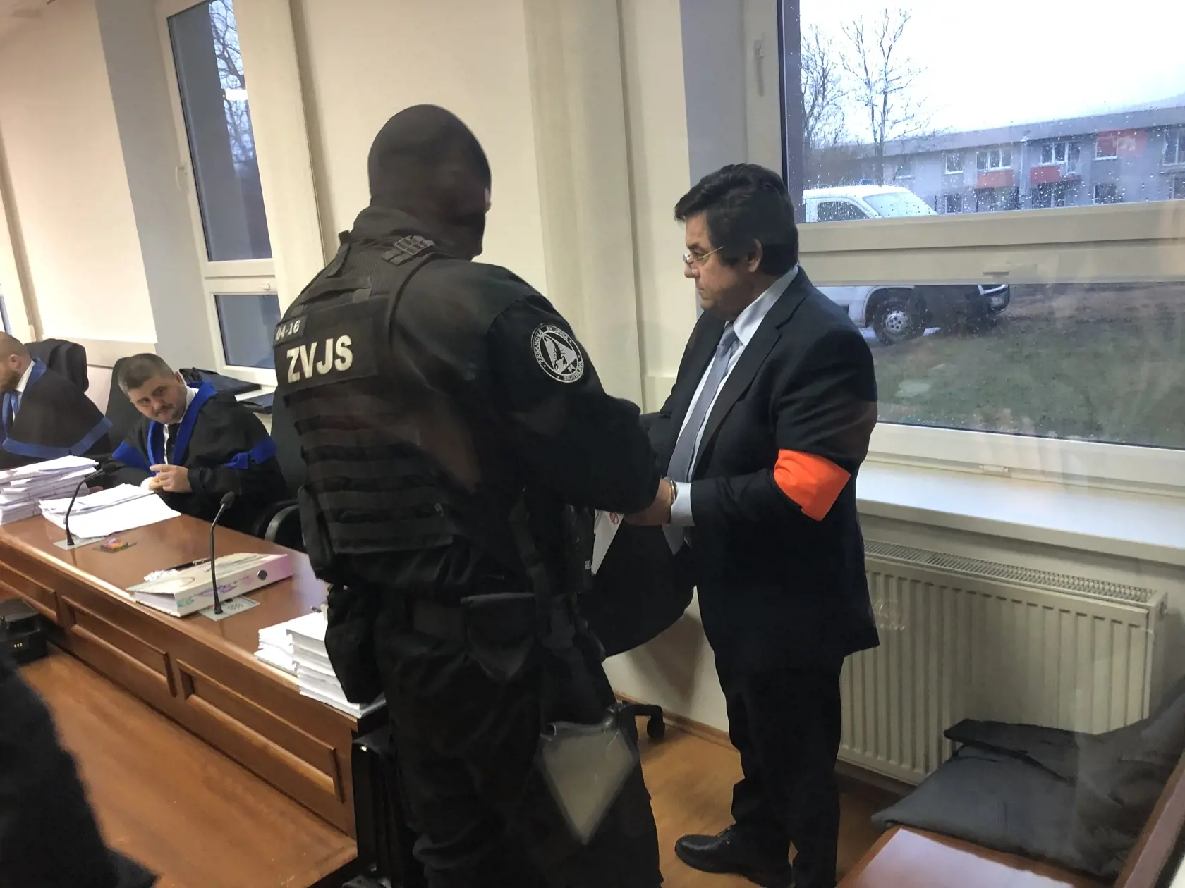 Marián Kočner na pojednávaní v kauze zmenky.