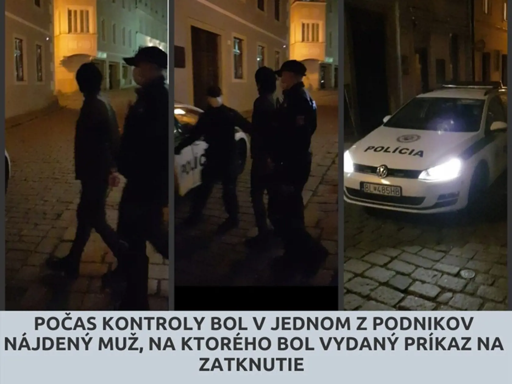 Kontrola v hlavnom meste