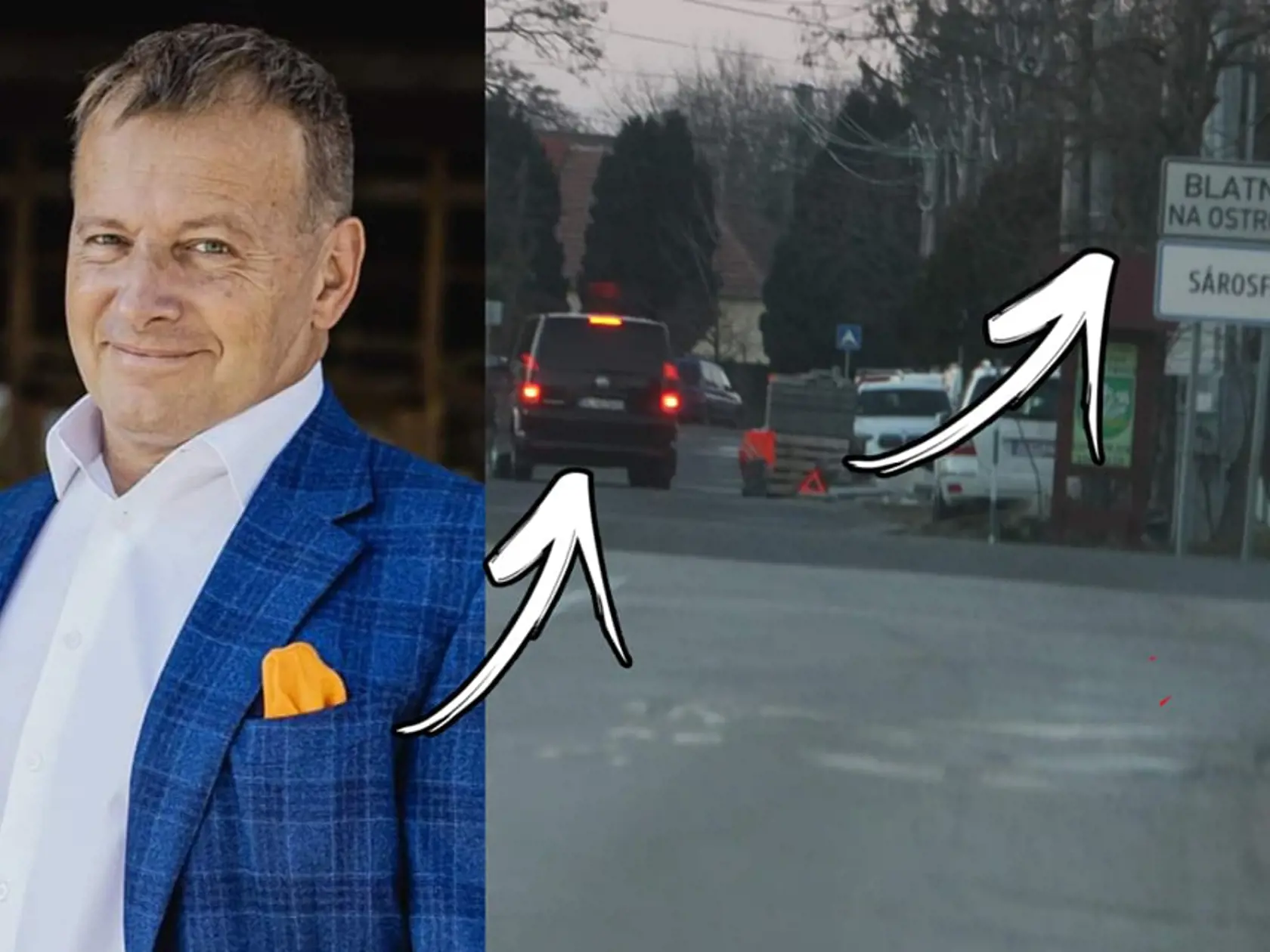 Boris Kollár išiel na rande do obce Blatná na ostrove.