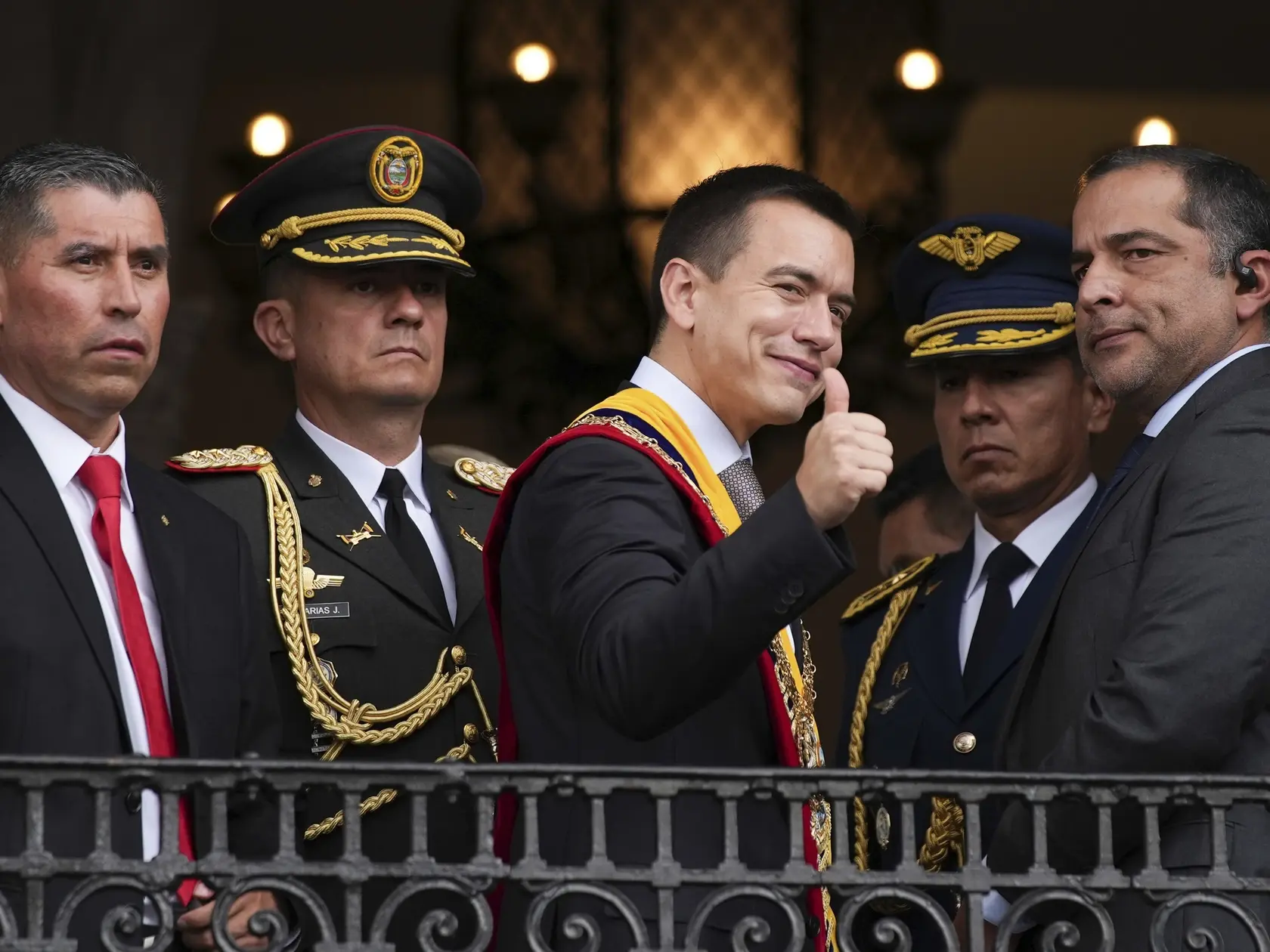 Najmladší ekvádorský prezident v histórii Daniel Noboa sa ujal funkcie