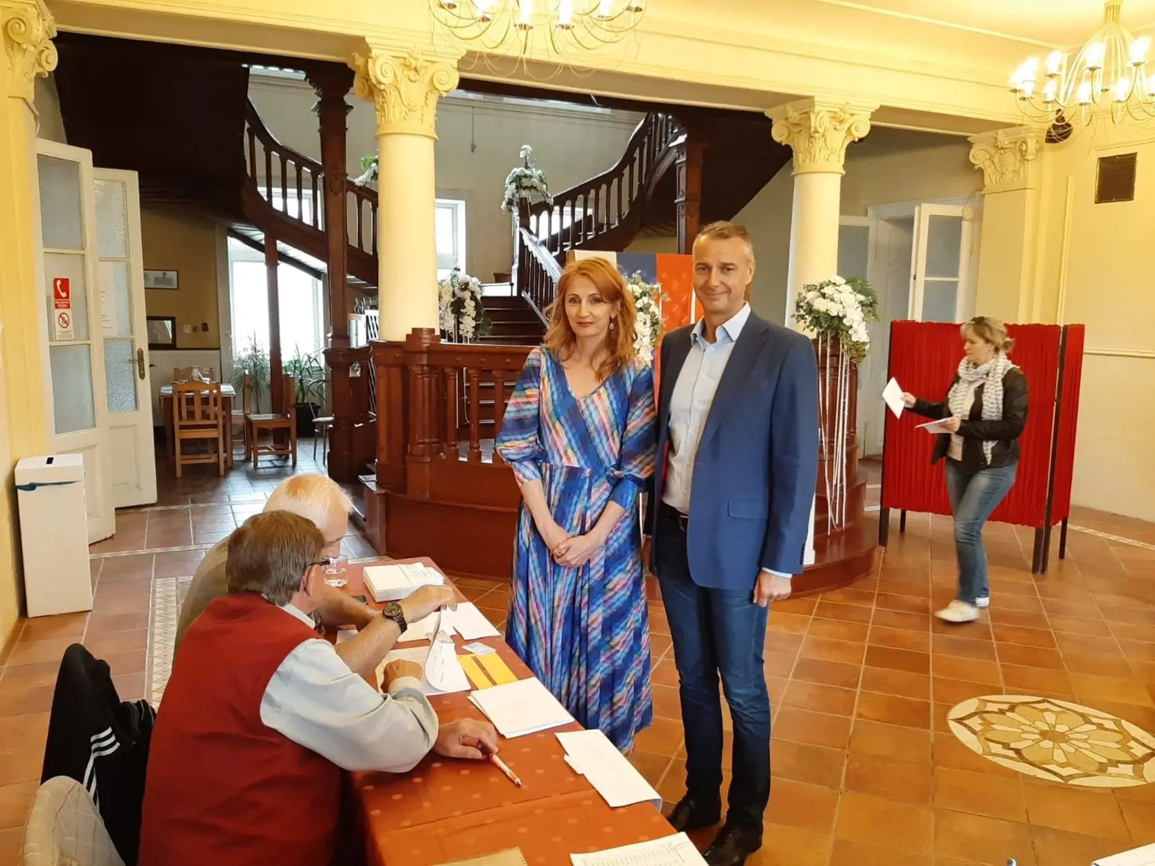 Richard Raši sa môže pochváliť aj krásnou manželkou Máriou.