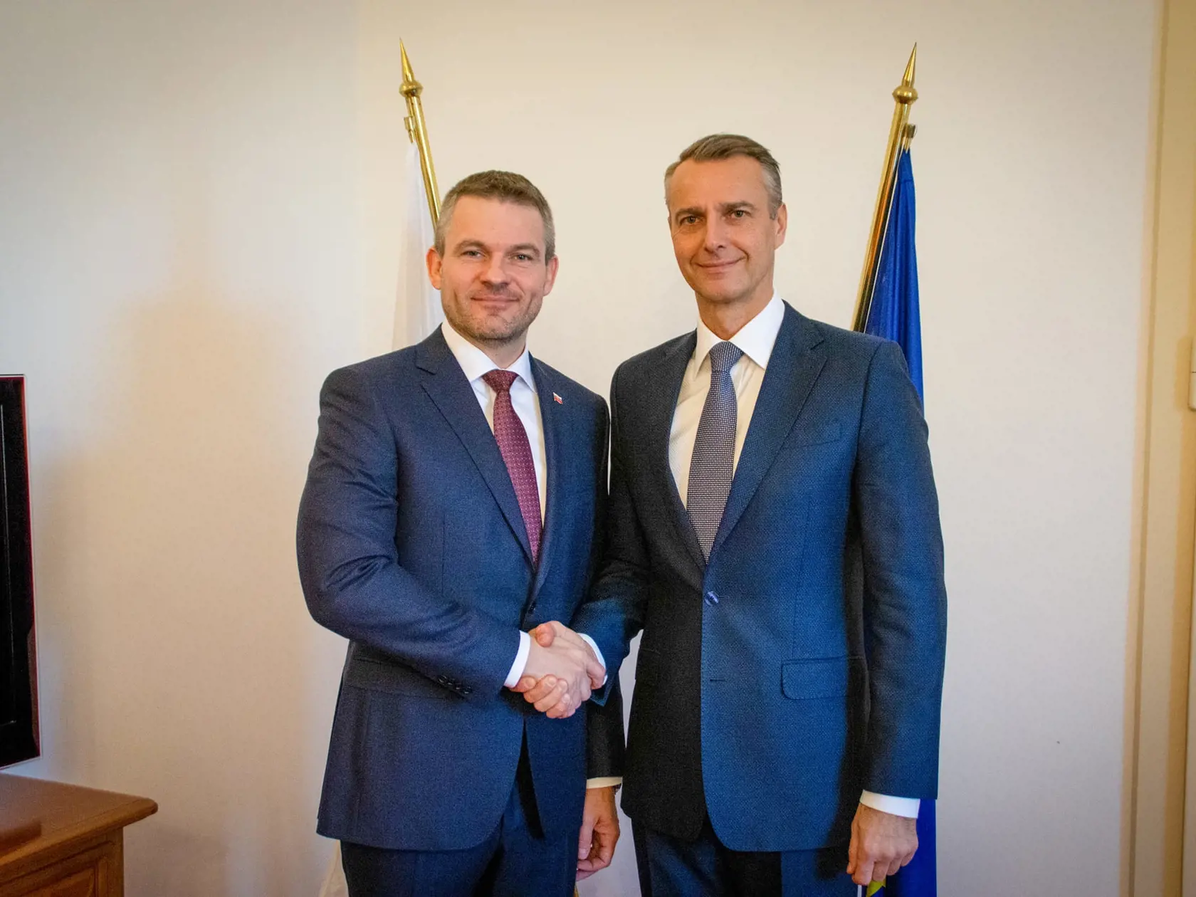 Spolustranícki kolegovia Pellegrini a Raši.