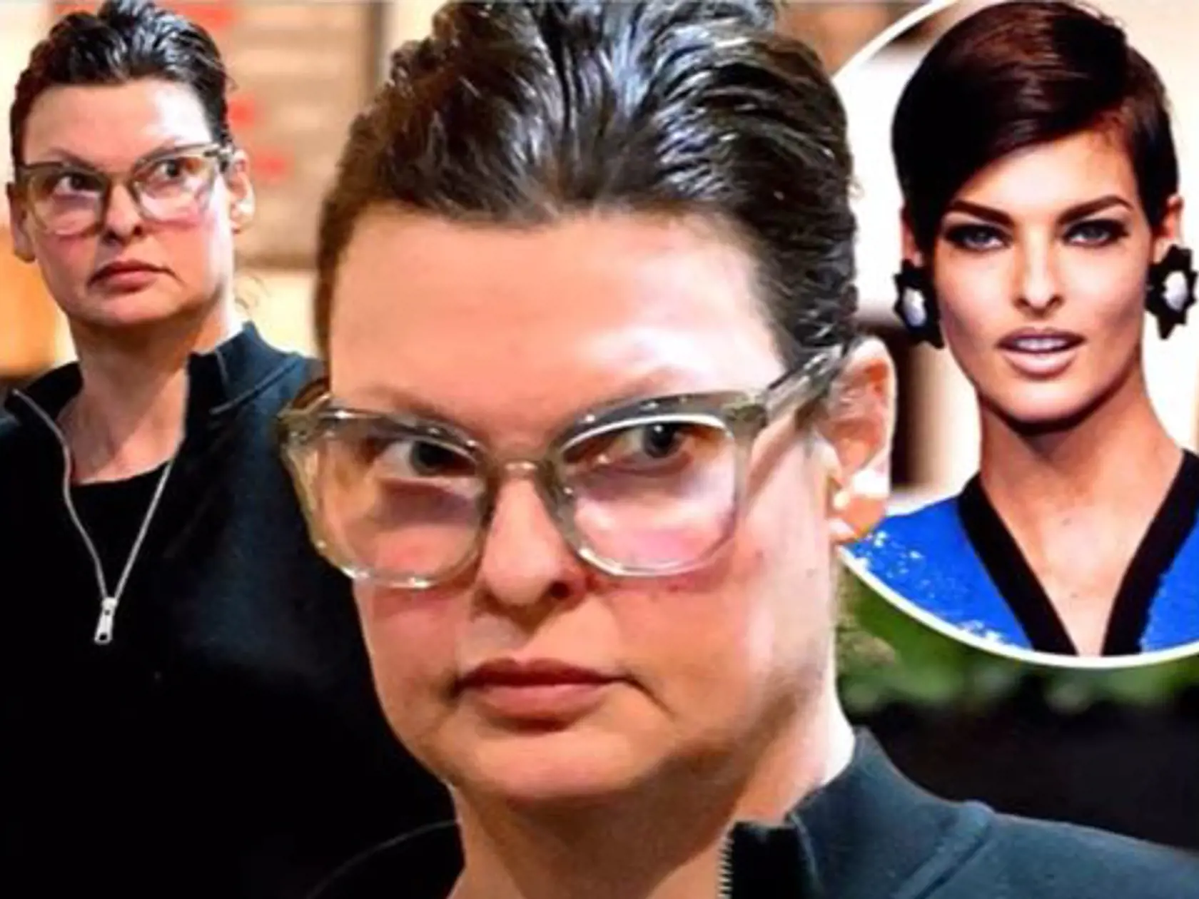Bývalá super modelka Linda Evangelista bola po dlhšej dobe znova na verejnosti spozorovaná bez make-upu po tom, čo odhalila, že zbabraná plastická operácia ju zanechala brutálne znetvorenú.