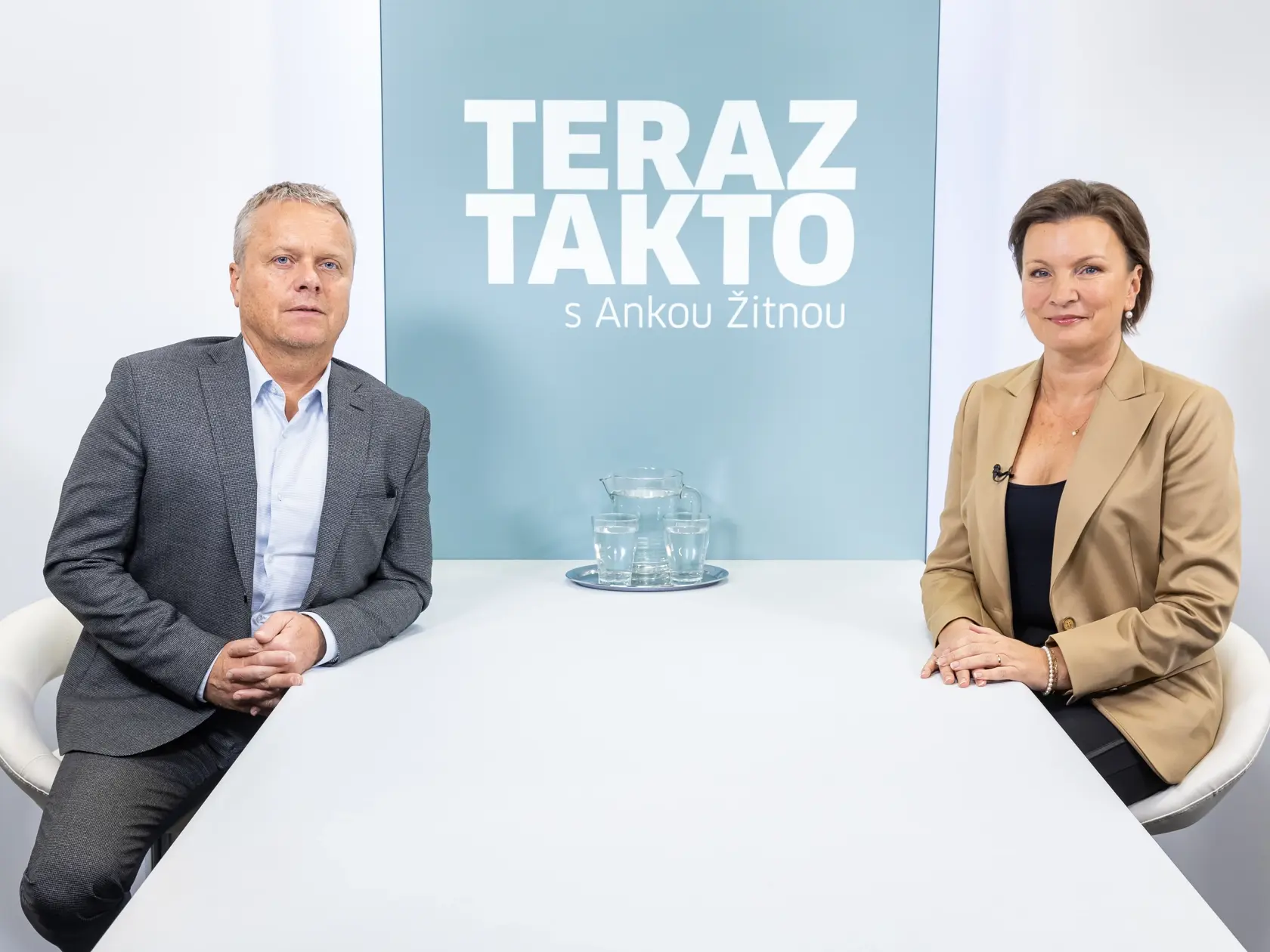 Diskusná relácia "Teraz Takto", ktorej hosťom bol Ľubomír Andrassy.