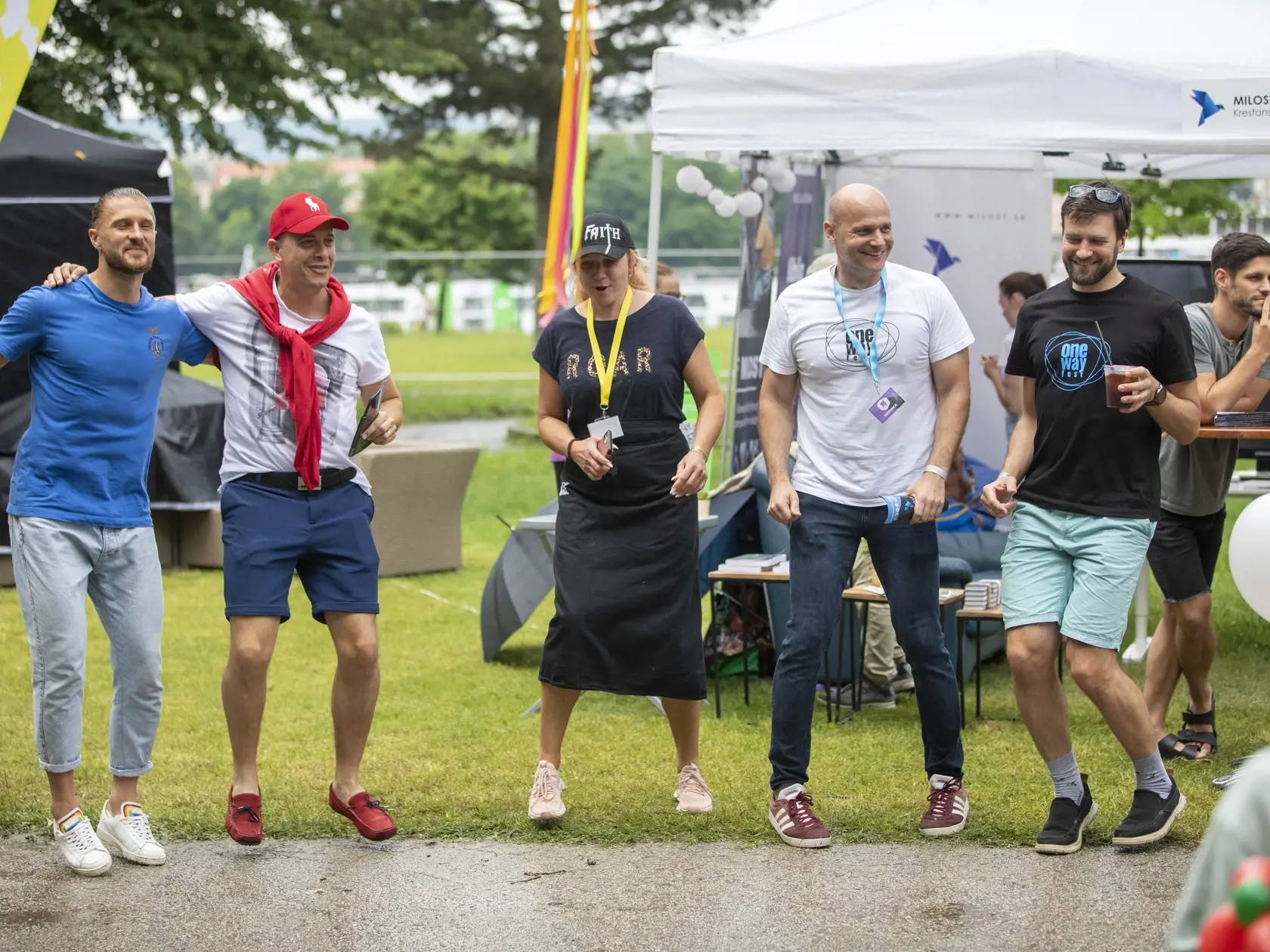 Na snímke je ONE WAY fest, kresťanský festival na Tyršovom nábreží v Bratislave.
Futbalista Erik Čikoš.