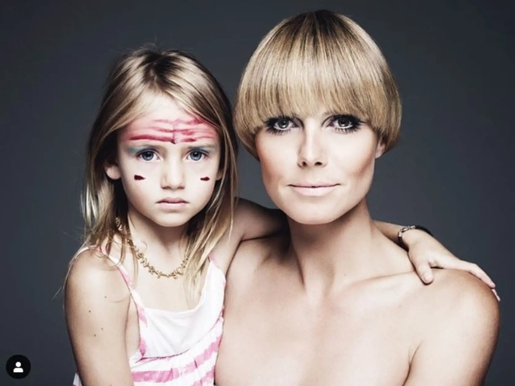 Leni Klum a Heidi Klum.