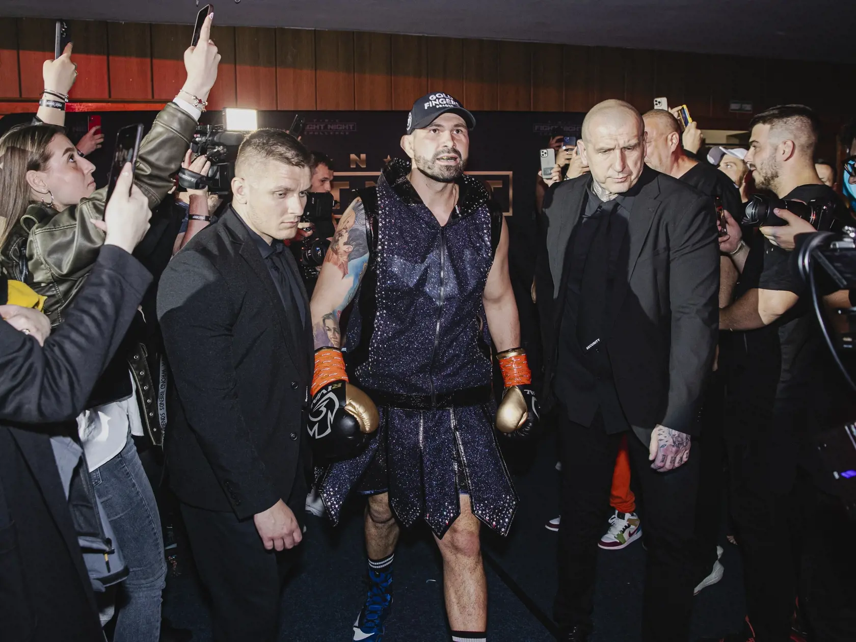 Na snimke Atilla Végh počas podujatia Fight Night Challenge 4 v Trnave.