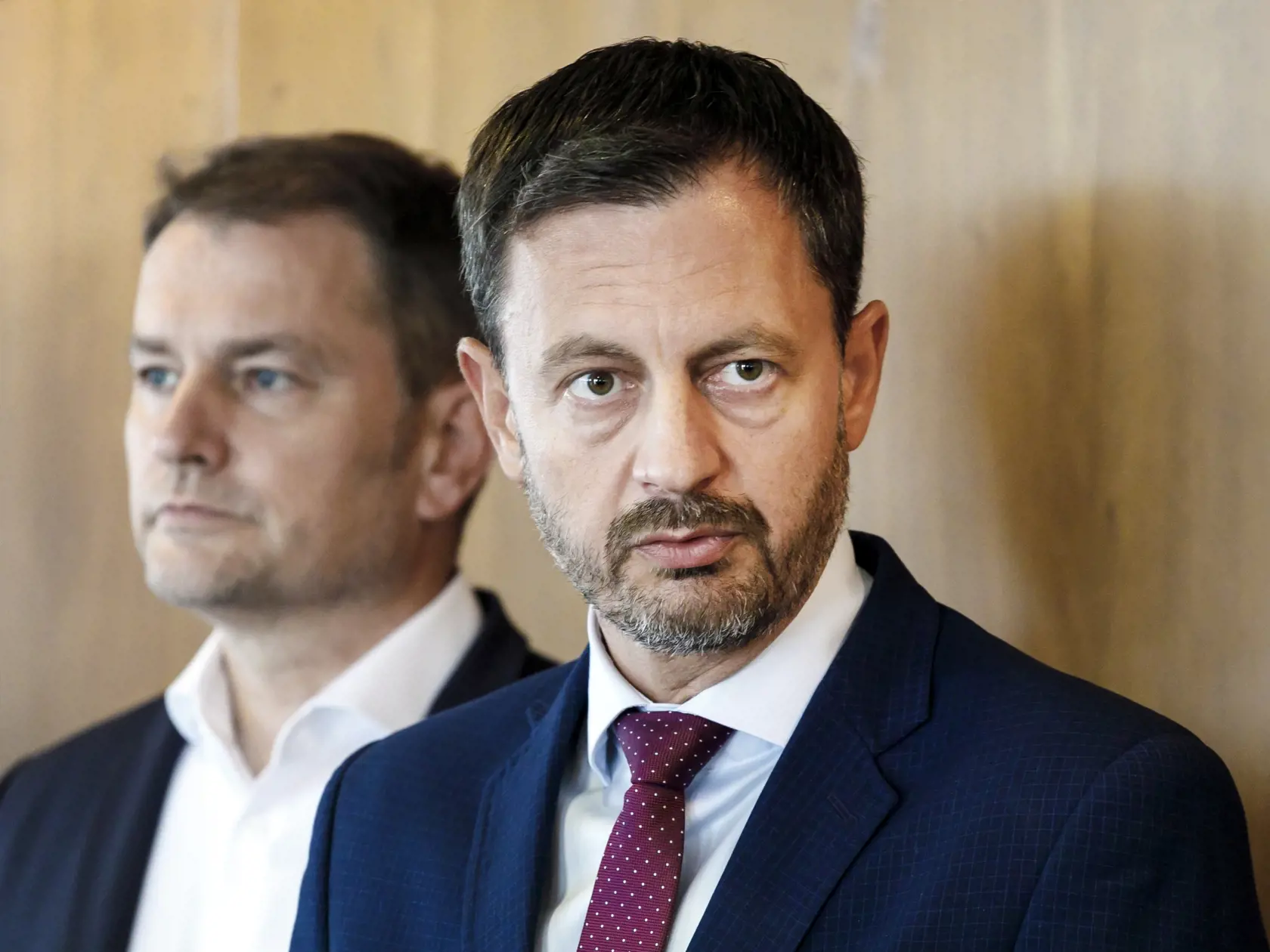 Eduard Heger a Igor Matovič