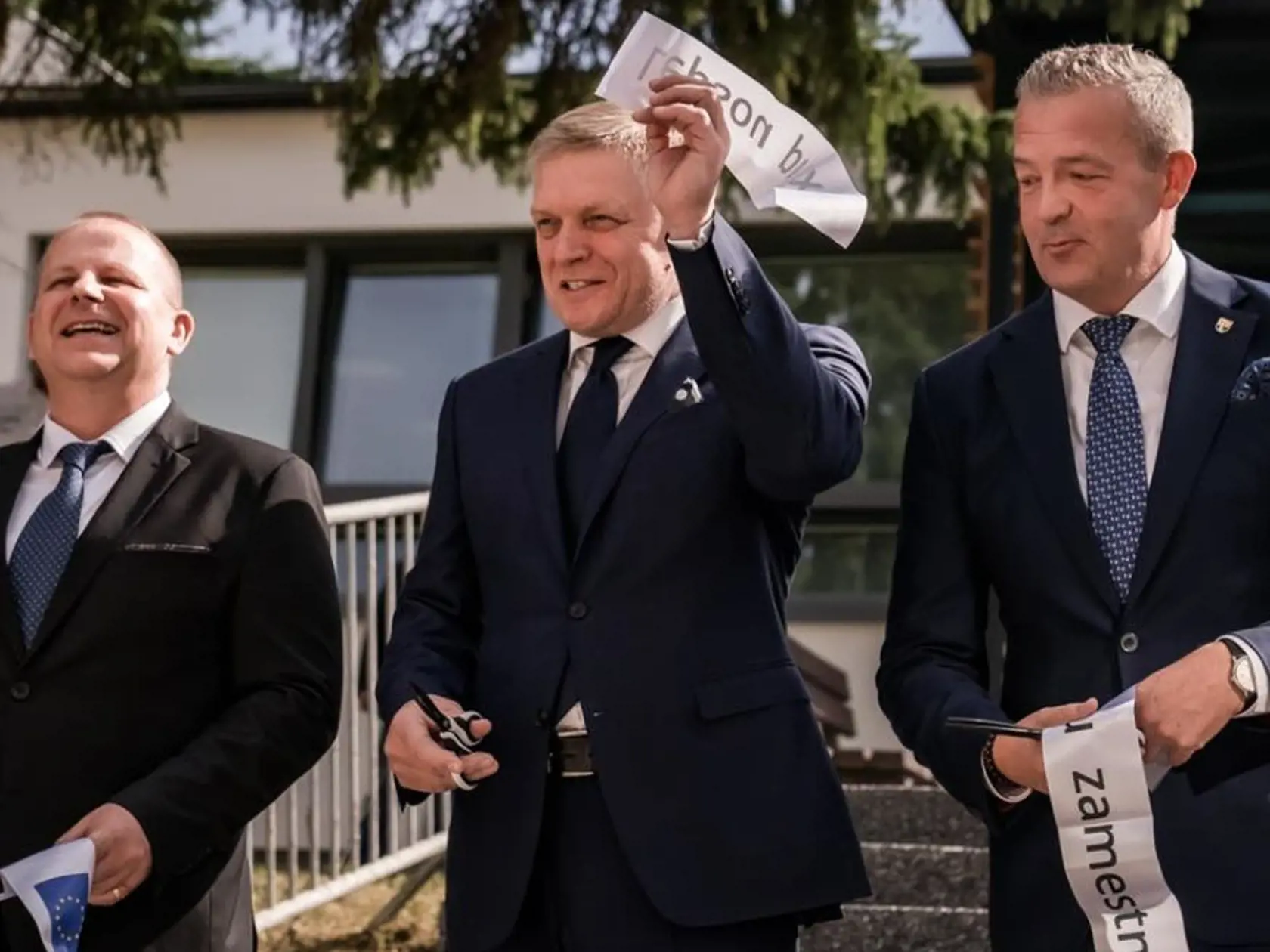 Robert Fico sa prvýkrát od atentátu vrátil do Handlovej v rámci výjazdového rokovania premiéra 6. septembra 2024.