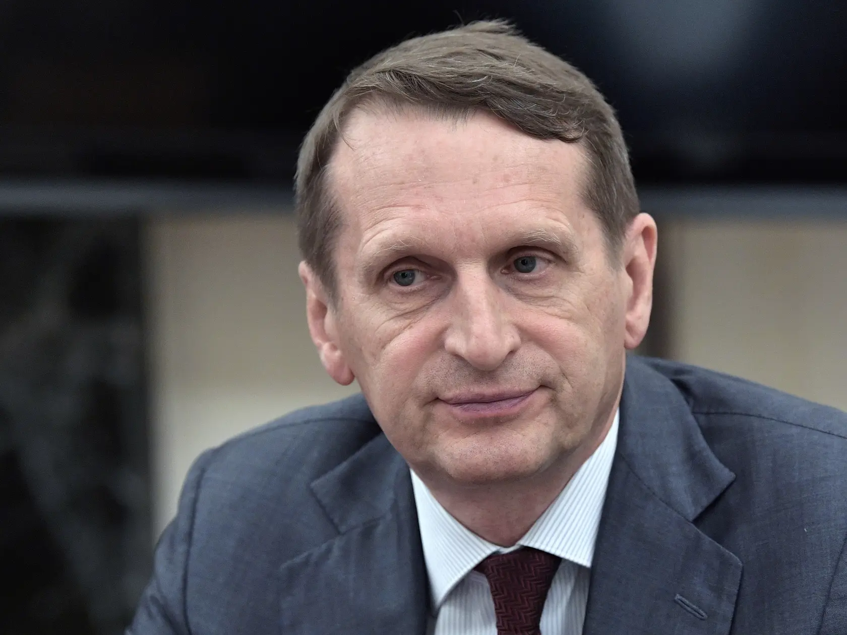 Na archívnej snímke z 24. júna 2019 šéf ruskej zahraničnej tajnej služby Sergej Naryškin v Moskve. Ruskí a americkí predstavitelia rokujú v pondelok 14. novembra 2022 v tureckej metropole Ankara, uvádza ruský denník Kommersant s odvolaním sa na nemenovaný zdroj.  Stretnutie podľa Kommersantu nebolo vopred verejne ohlásené. Súčasťou ruskej delegácie je údajne aj šéf ruskej zahraničnej tajnej služby Sergej Naryškin. Bližšie informácie o účele rokovaní však denník neuvádza.