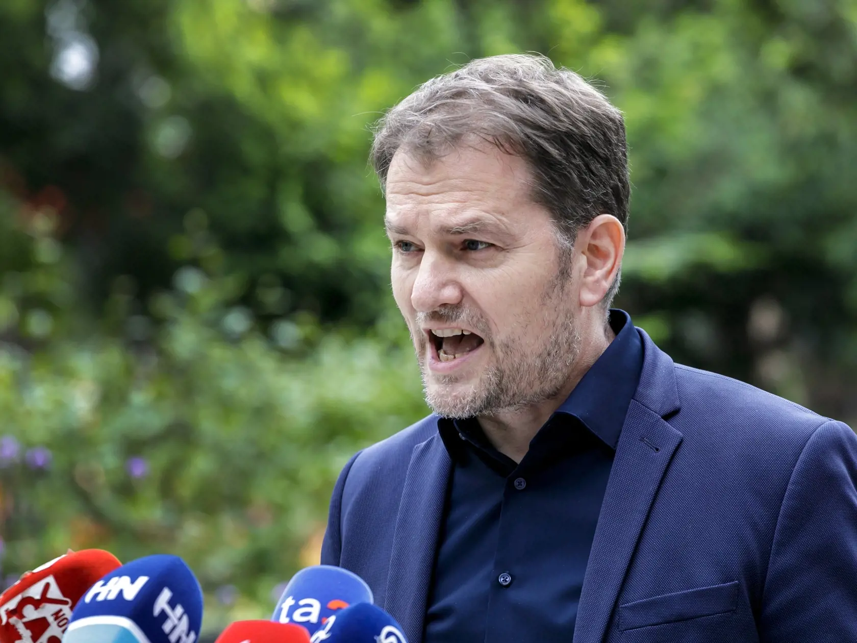 Na snímke podpredseda vlády SR a minister financií SR Igor Matovič (OĽaNO)