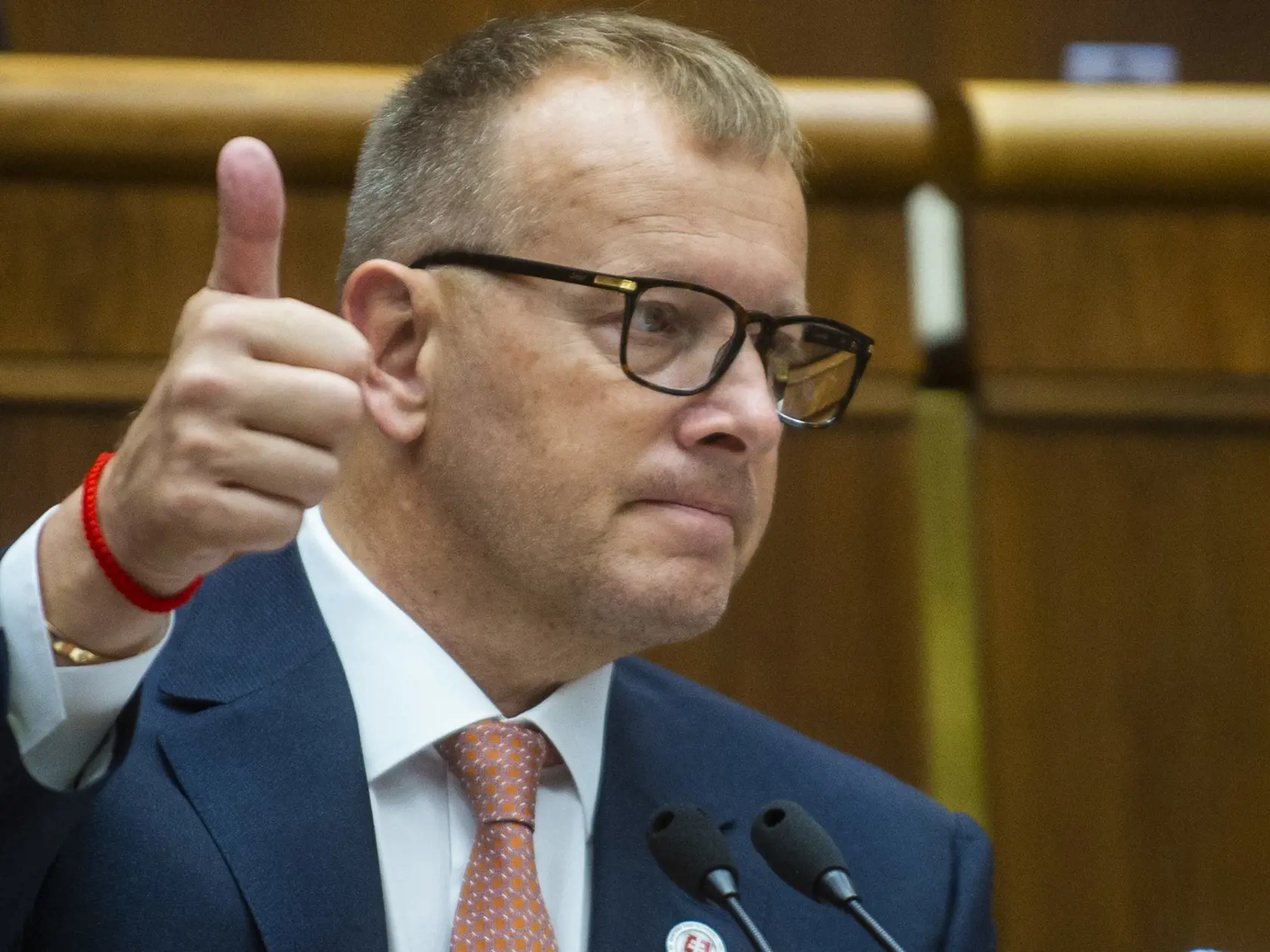 Na snímke predseda parlametu SR Boris Kollár (Sme rodina)