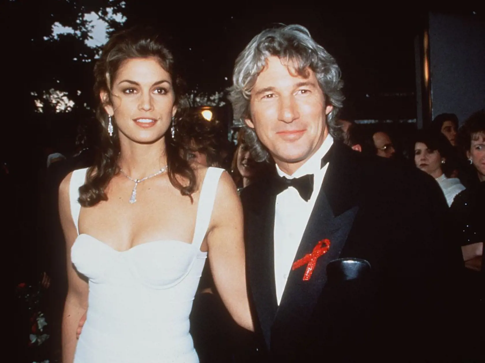 Richard Gere a prvá manželka Cindy Crawford