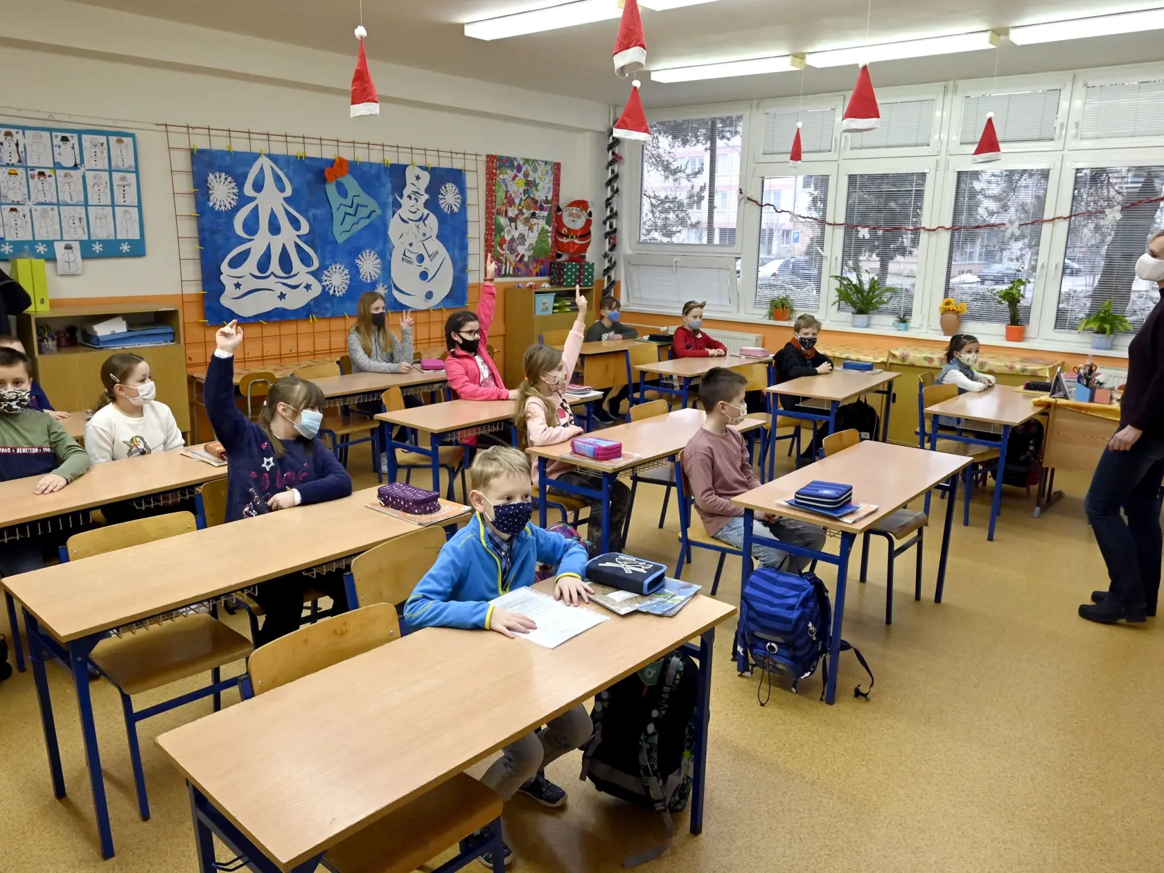 V Prešove sa dnes po dlhej dobe začala prezenčná výučba na prvom stupni základných škôl.