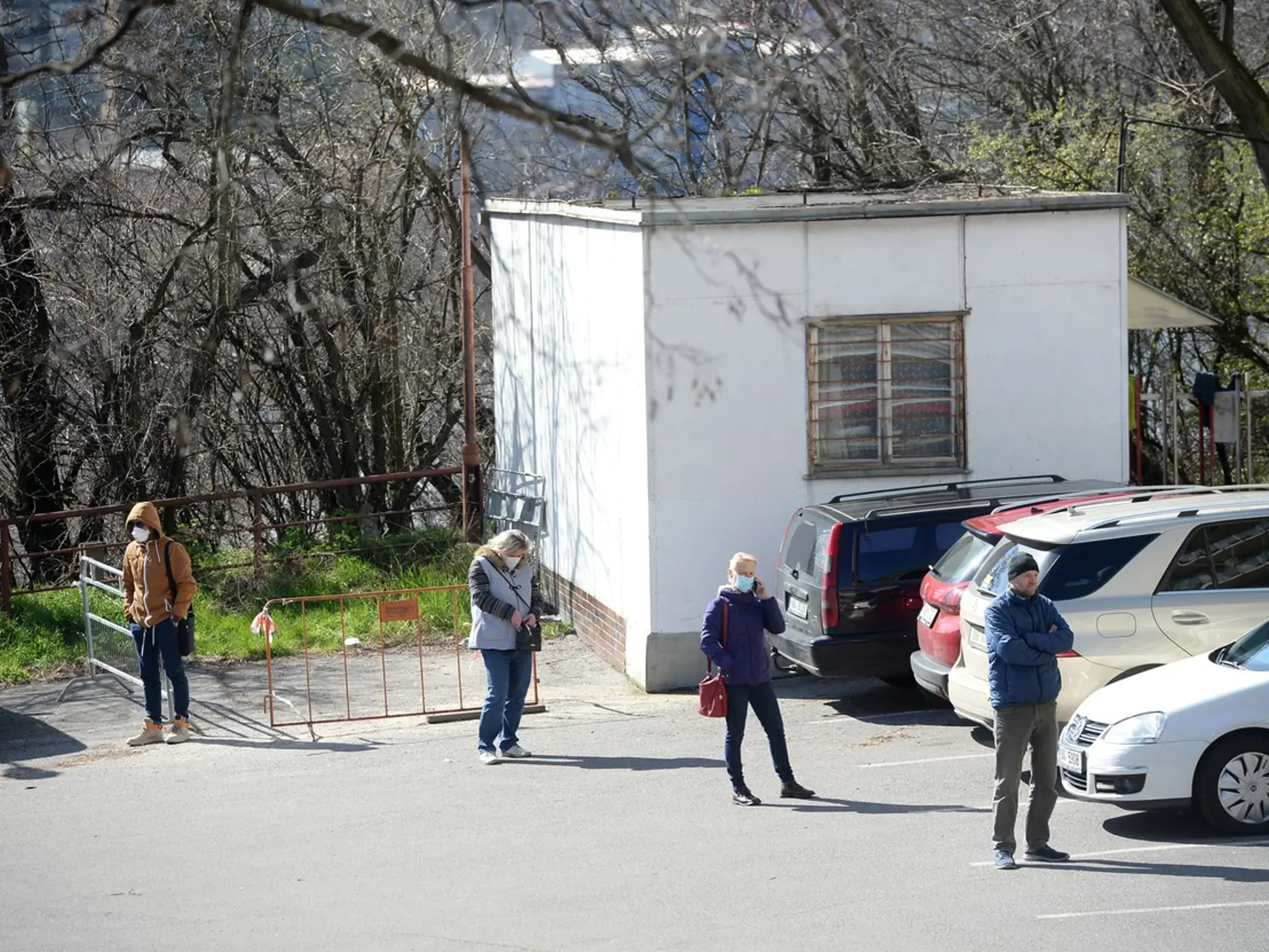 Koronavirus, Bulovka - odběrné místo